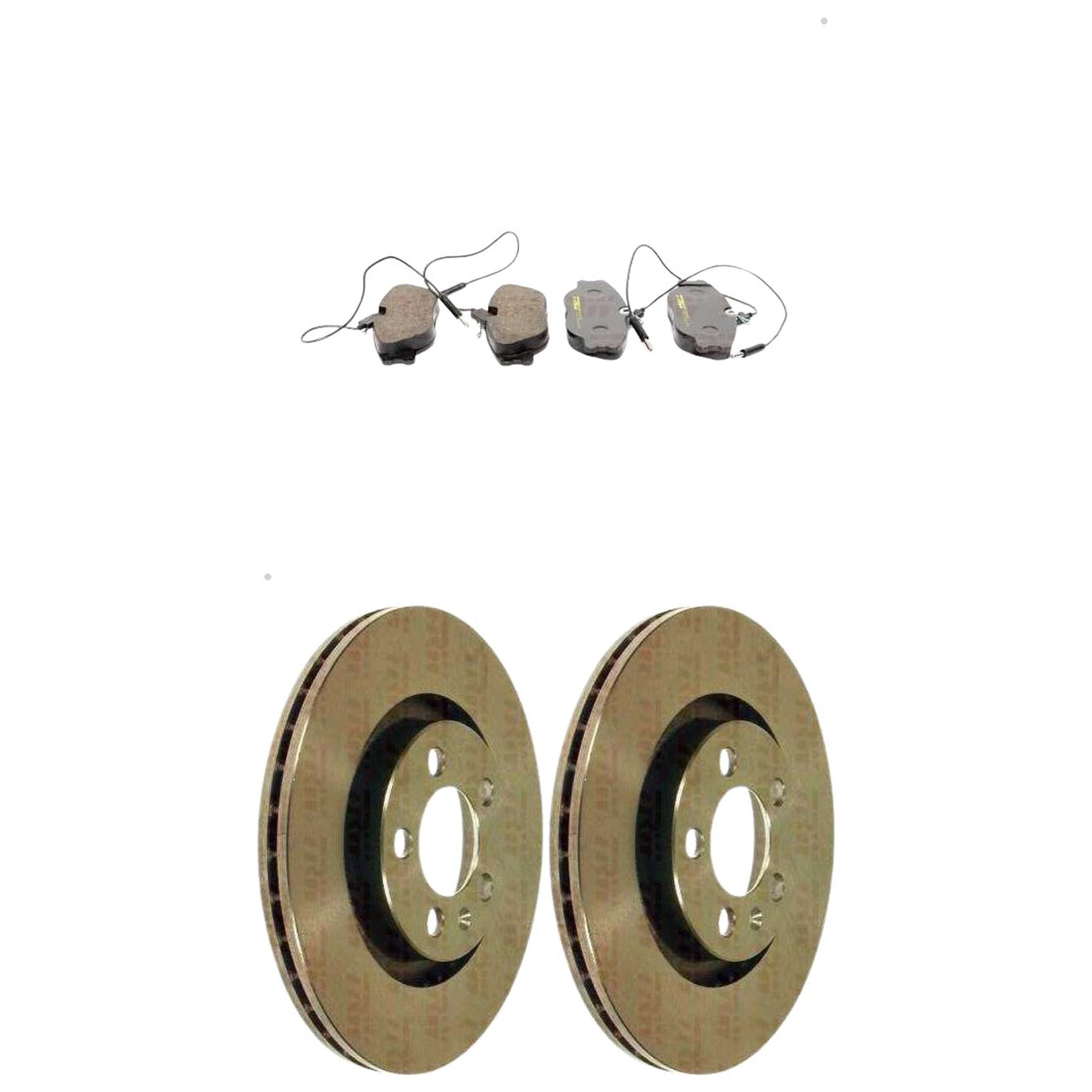 Kit Disco e Pastilha Dianteira - TRW - RCPT08500 - RCDI01630