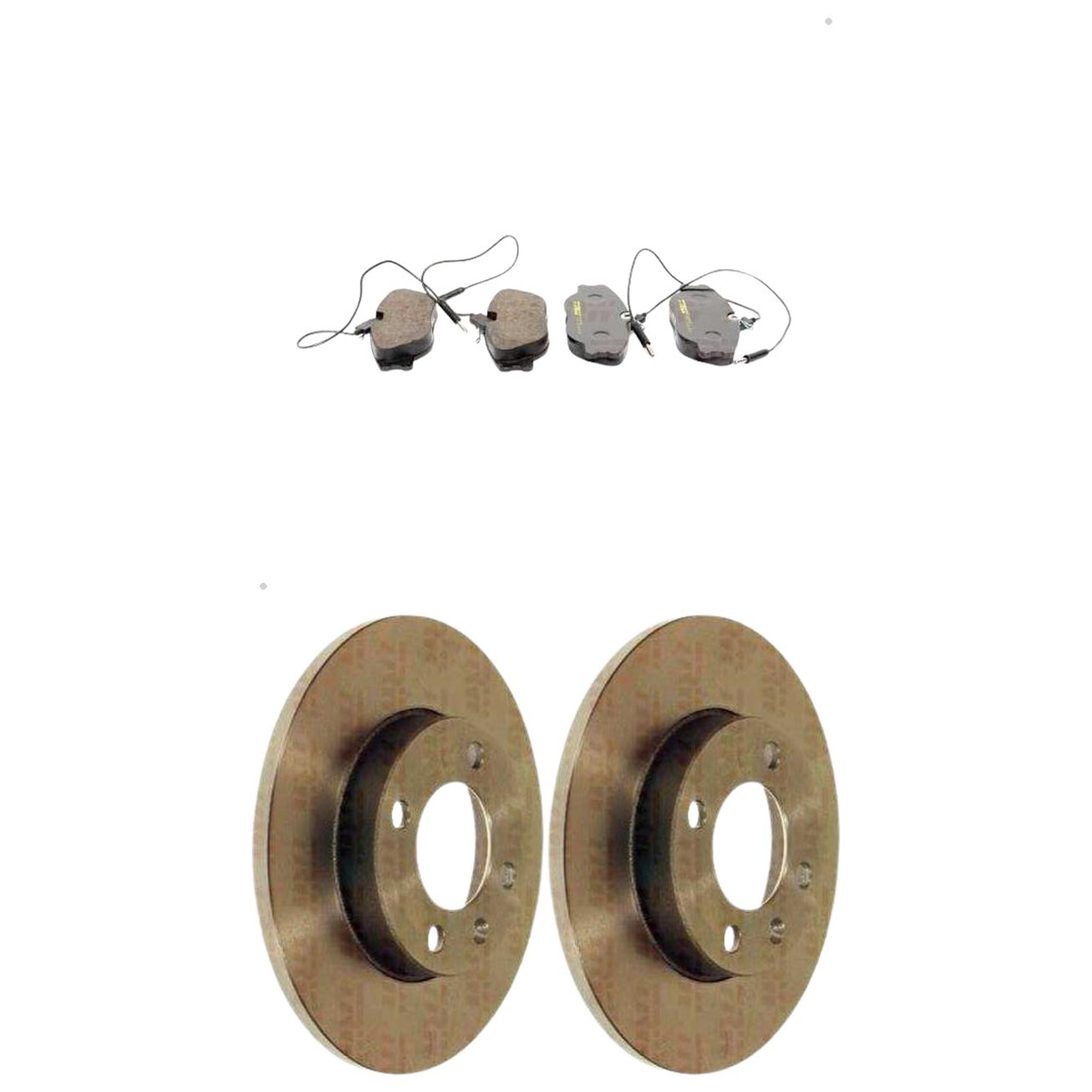 Kit Disco e Pastilha Dianteira - TRW - RCPT08500 - RPDI00480