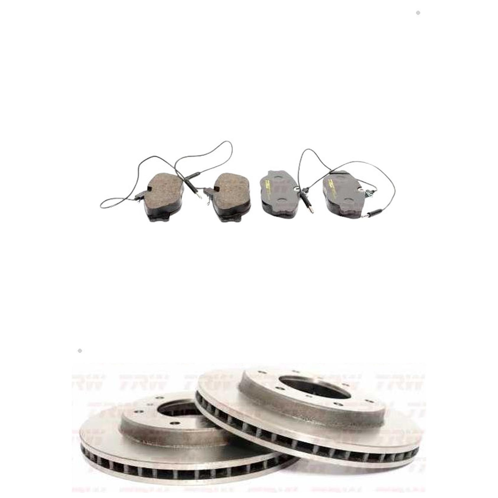 Kit Disco e Pastilha Dianteira - TRW - RCPT08500 - RCDI07940