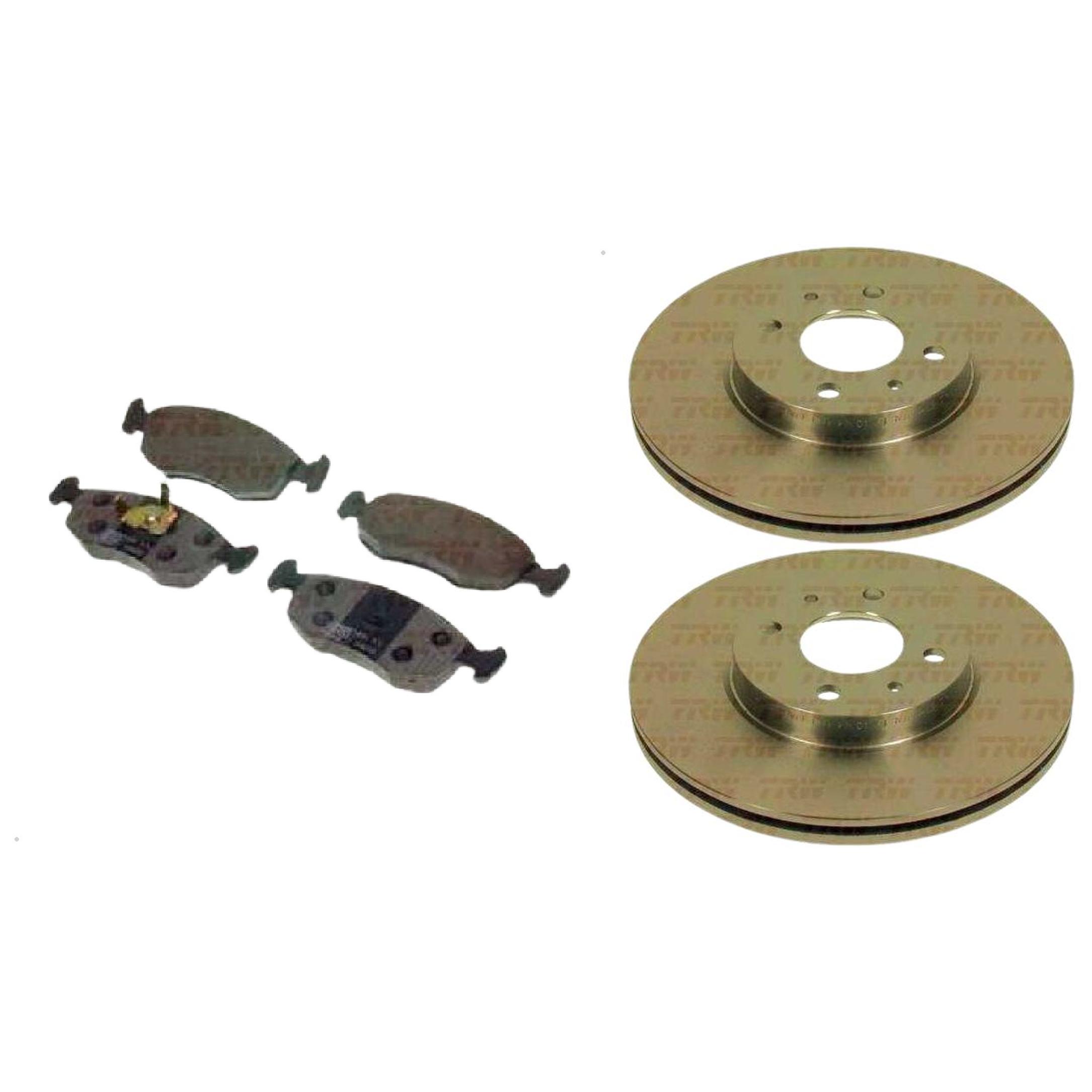 Kit Disco e Pastilha Dianteira - TRW - RCPT02150 - RCDI01040