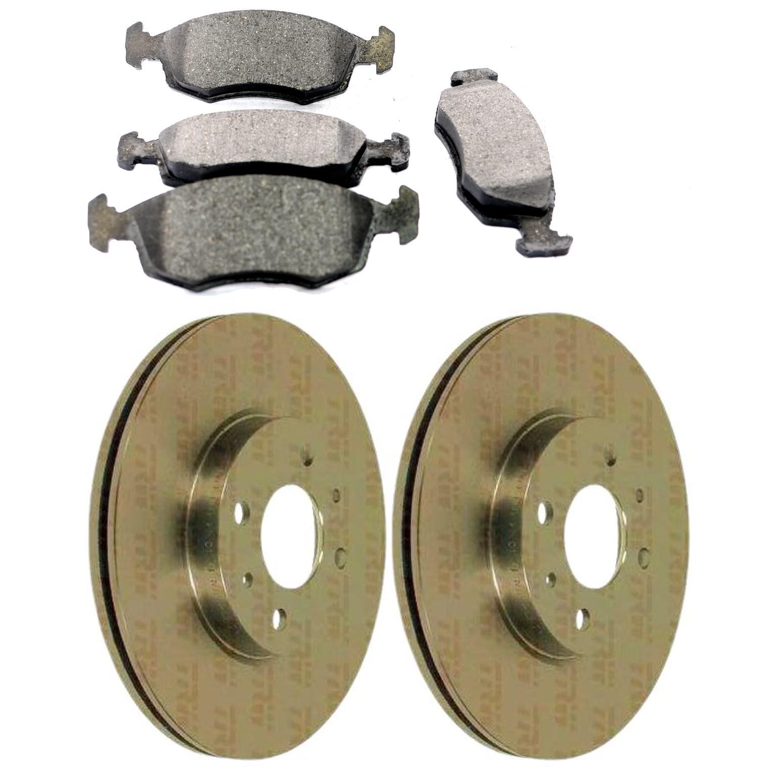 Kit Disco e Pastilha Dianteira - TRW - RCPT12630 - RCDI01040