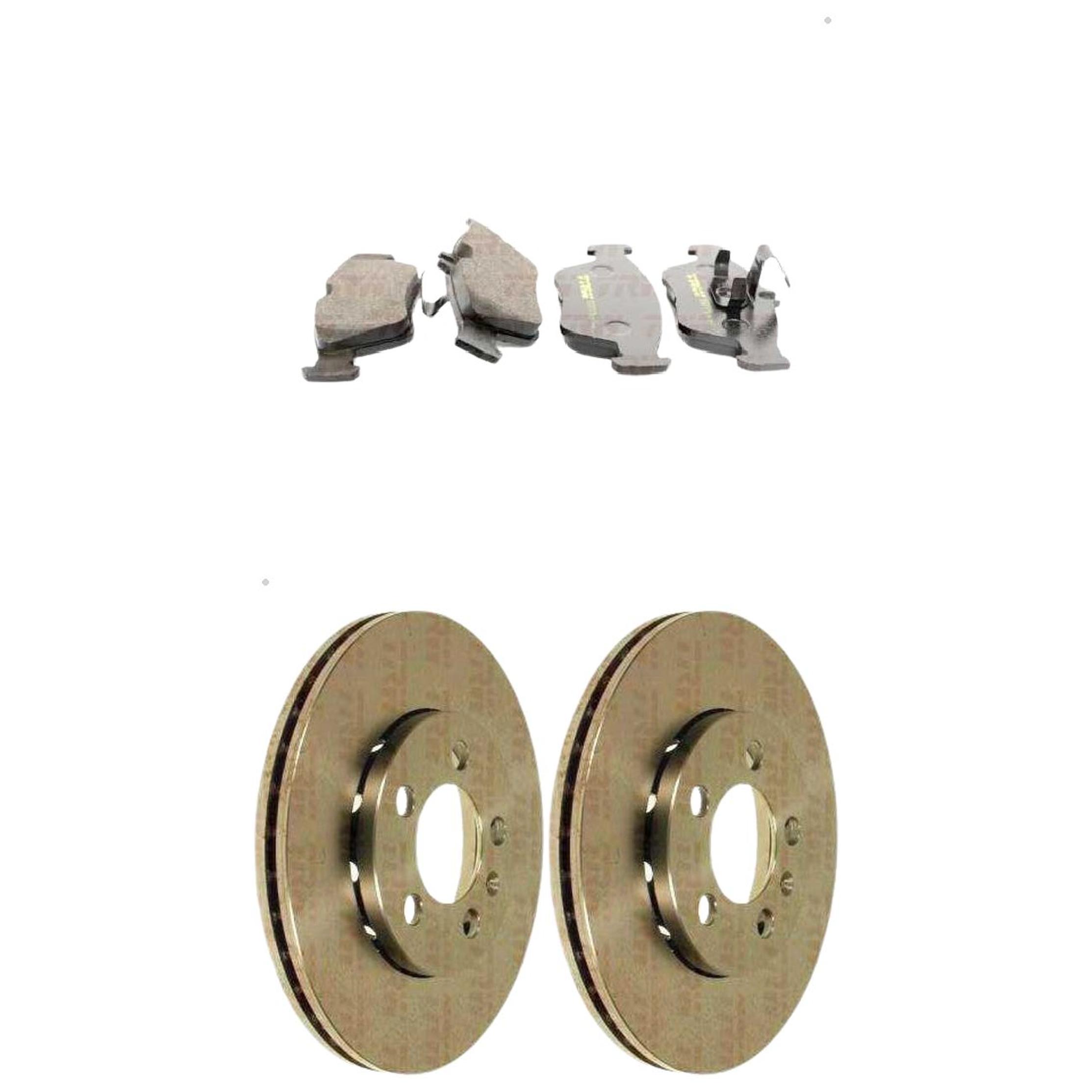 Kit Disco e Pastilha Dianteira - TRW - RCPT04370 - RCDI01740