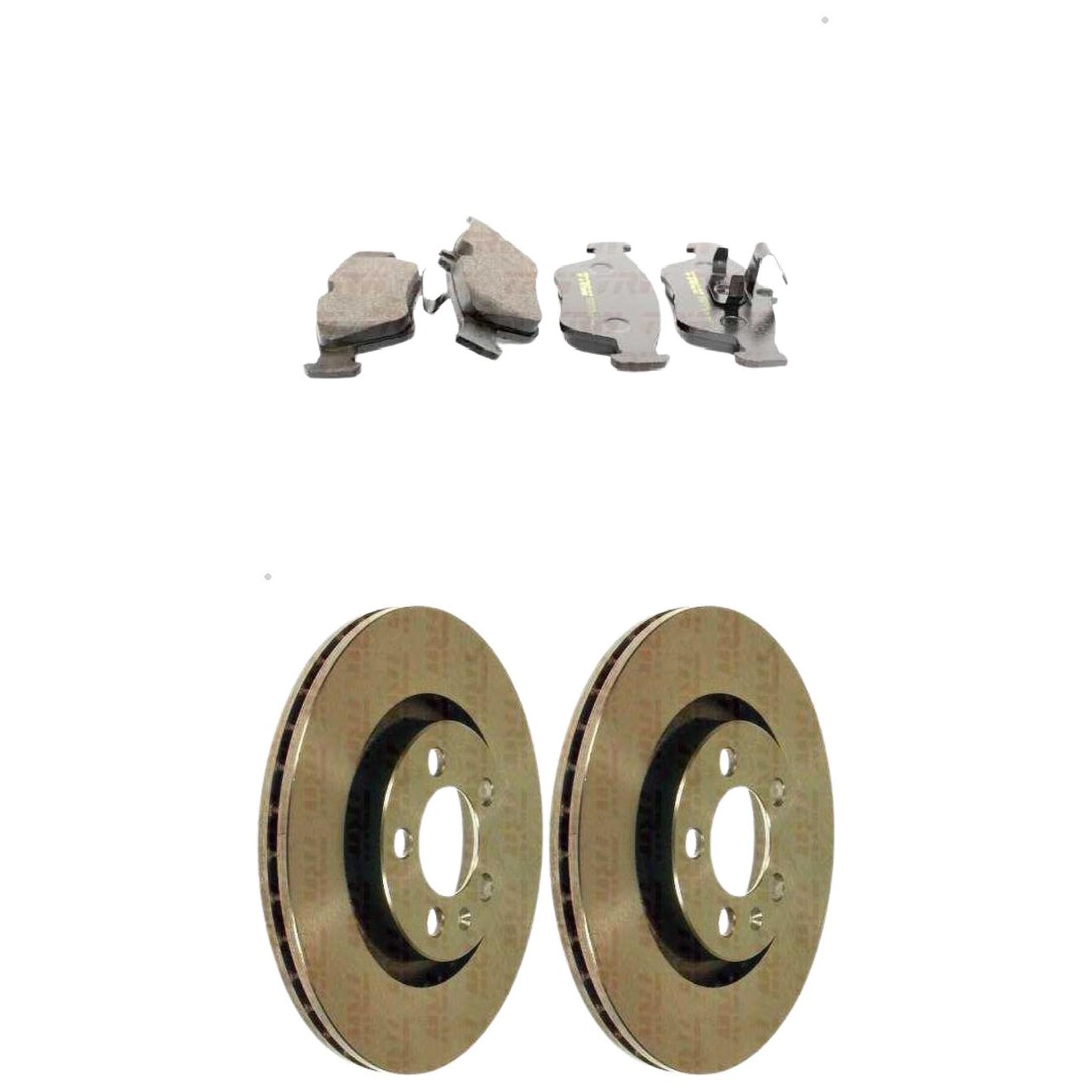 Kit Disco e Pastilha Dianteira - TRW - RCPT04370 - RCDI01630