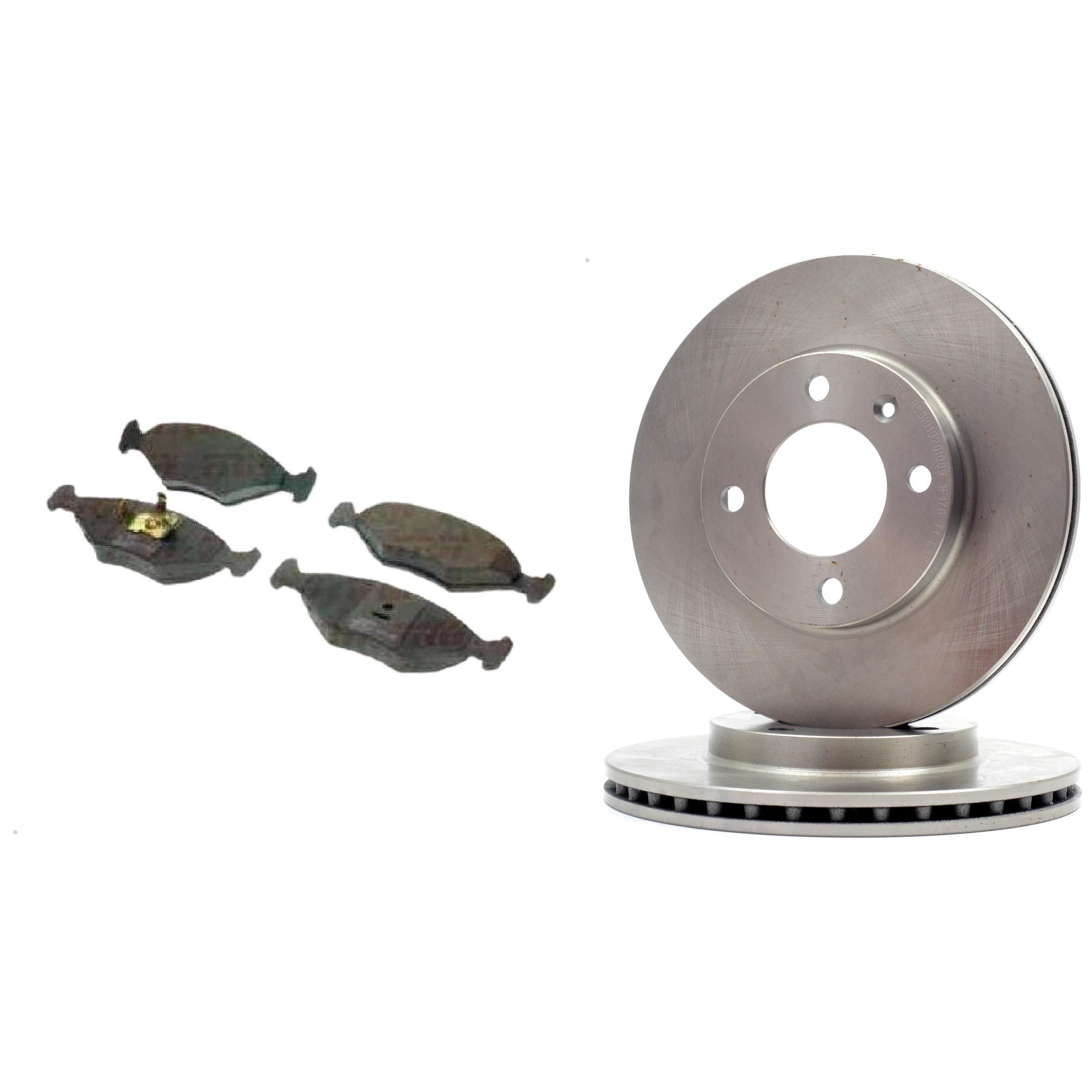 Kit Disco e Pastilha Dianteira - TRW - RCPT00128 - RCDI01020