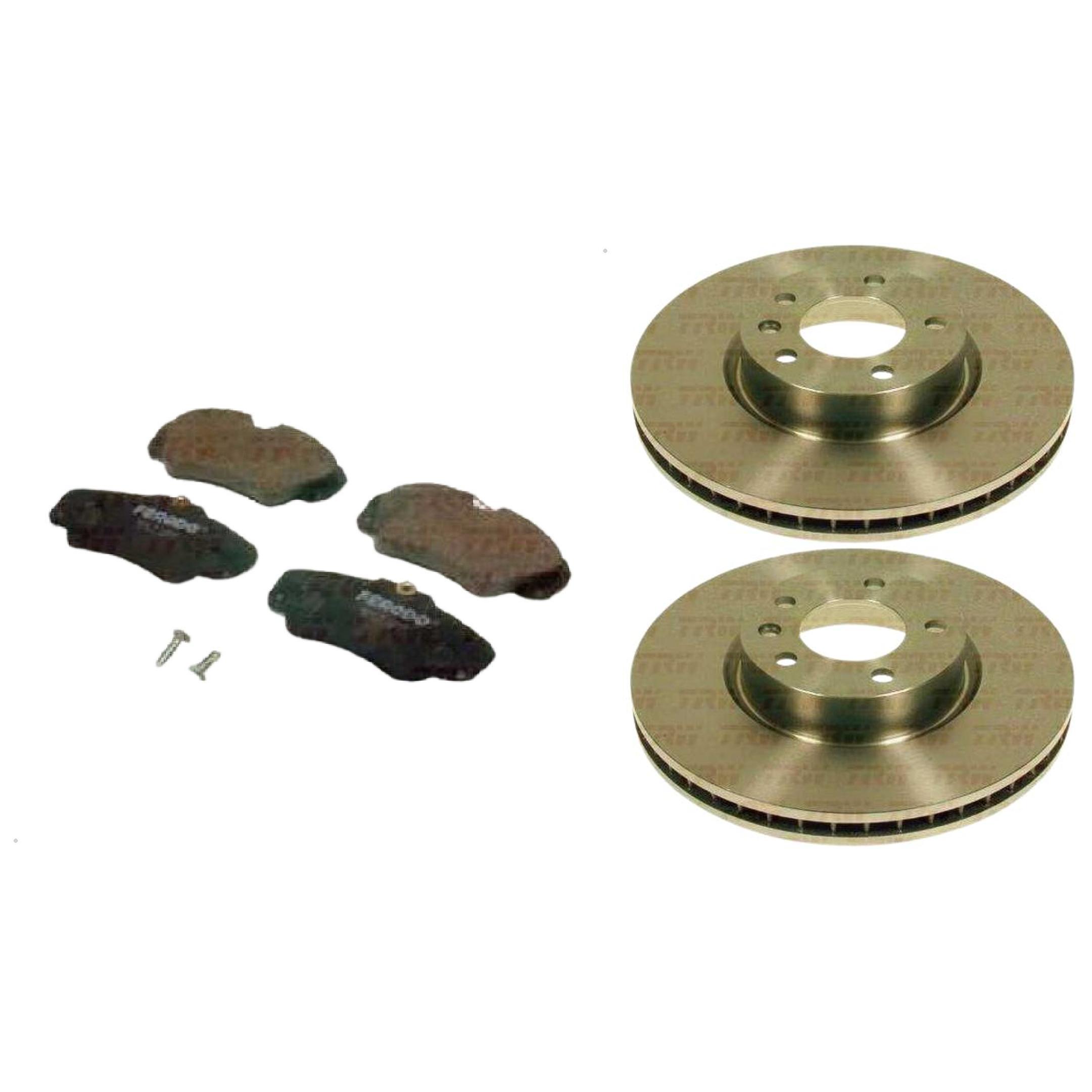 Kit Disco e Pastilha Dianteira - TRW - RCPT01240 - RCDI00830