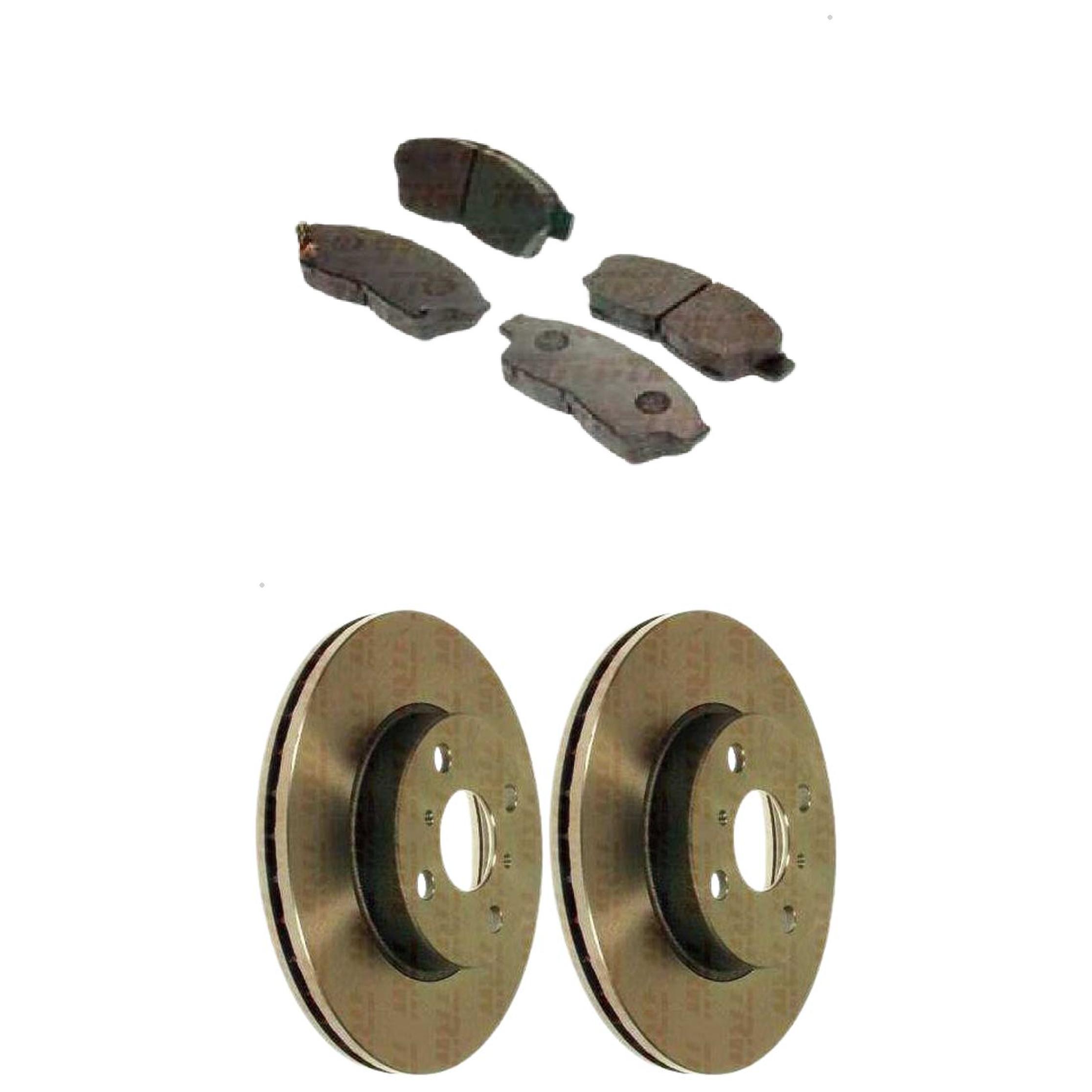 Kit Disco e Pastilha Dianteira - TRW - RCPT01500 - RCDI01430