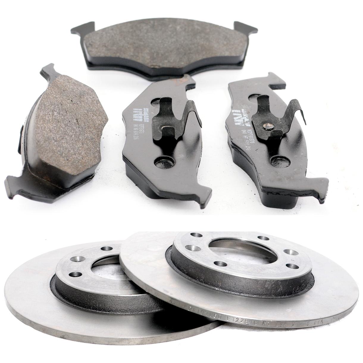 Kit Disco e Pastilha Traseira - TRW - RCPT01070 - RPDI01060