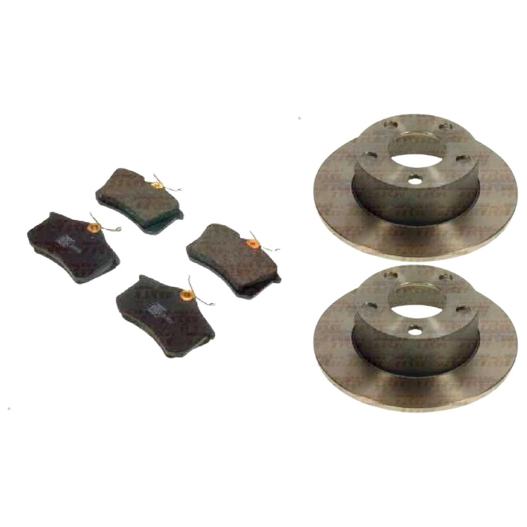Kit Disco e Pastilha Traseira - TRW - RCPT01030 - RPDI01510