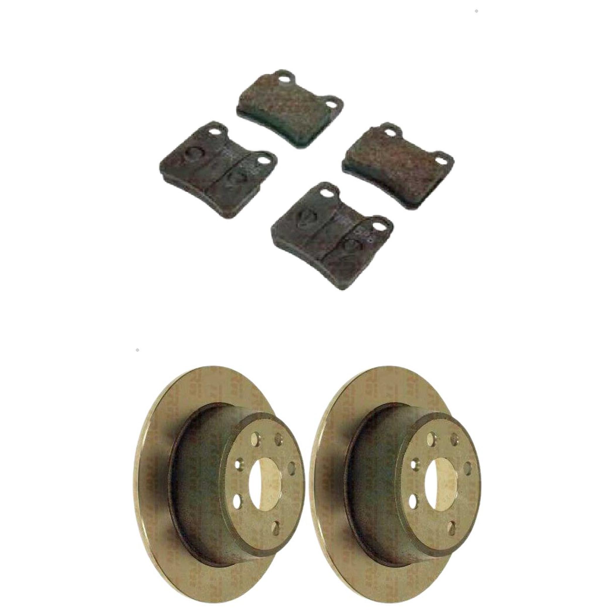 Kit Disco e Pastilha Traseira - TRW - RCPT01120 - RPDI01200