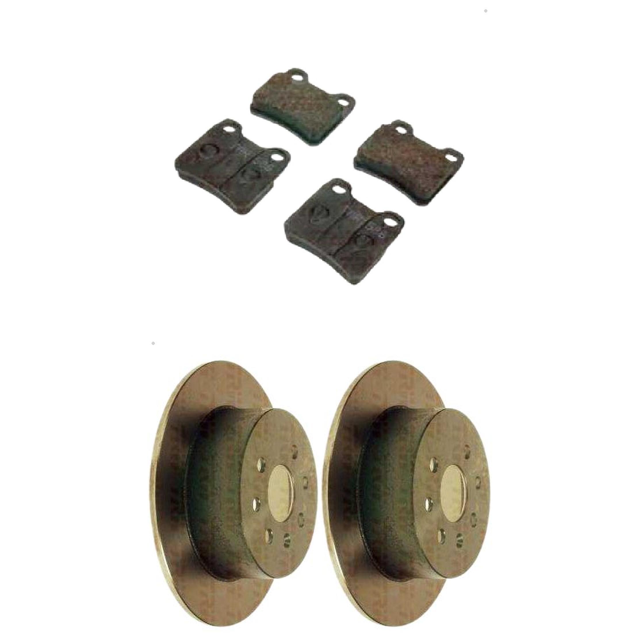 Kit Disco e Pastilha Traseira - TRW - RCPT01120 - RPDI01210