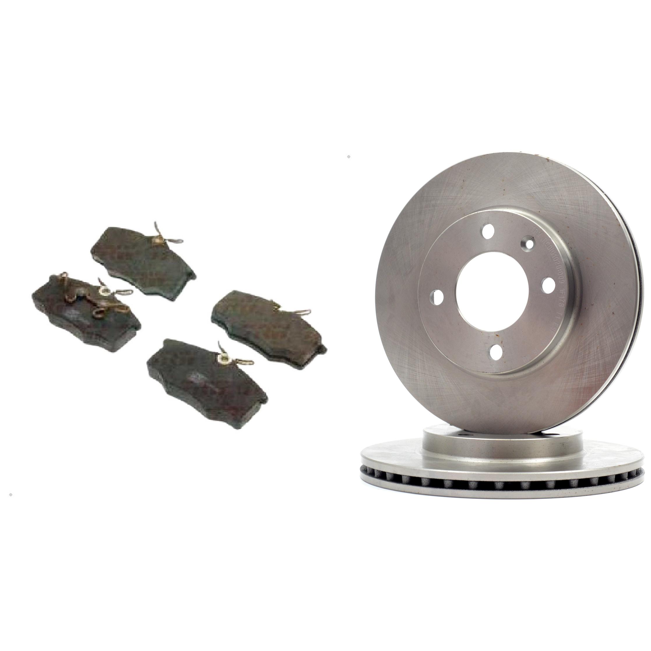 Kit Disco e Pastilha Dianteira - TRW - RCPT02080 - RCDI01020