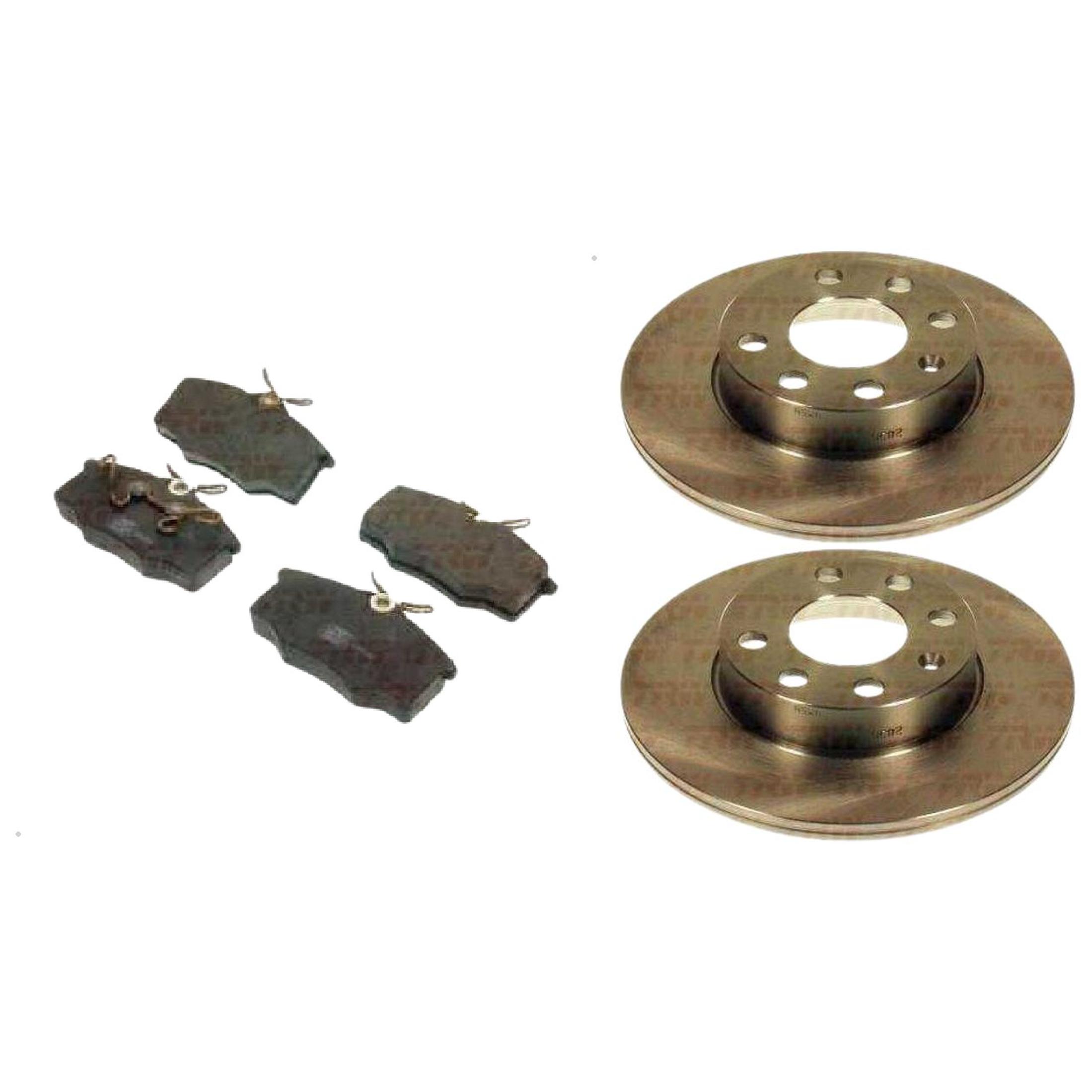 Kit Disco e Pastilha Dianteira - TRW - RCPT02080 - RPDI00420