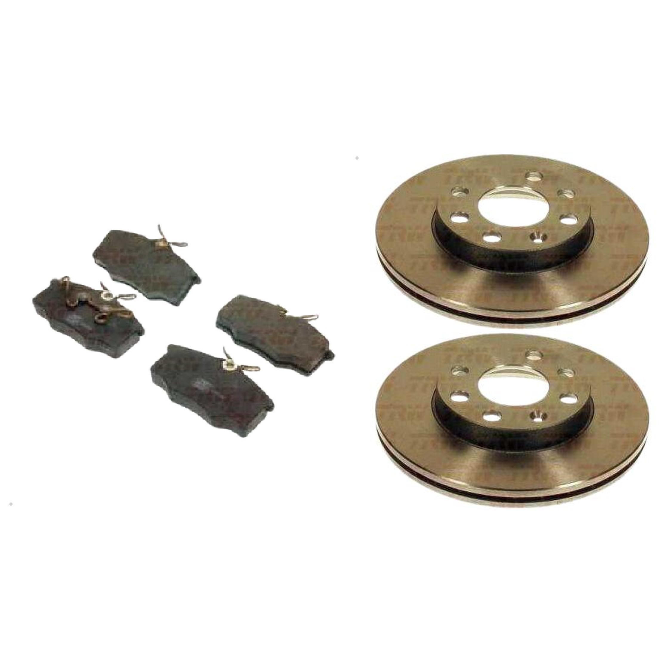 Kit Disco e Pastilha Dianteira - TRW - RCPT02080 - RCDI00880