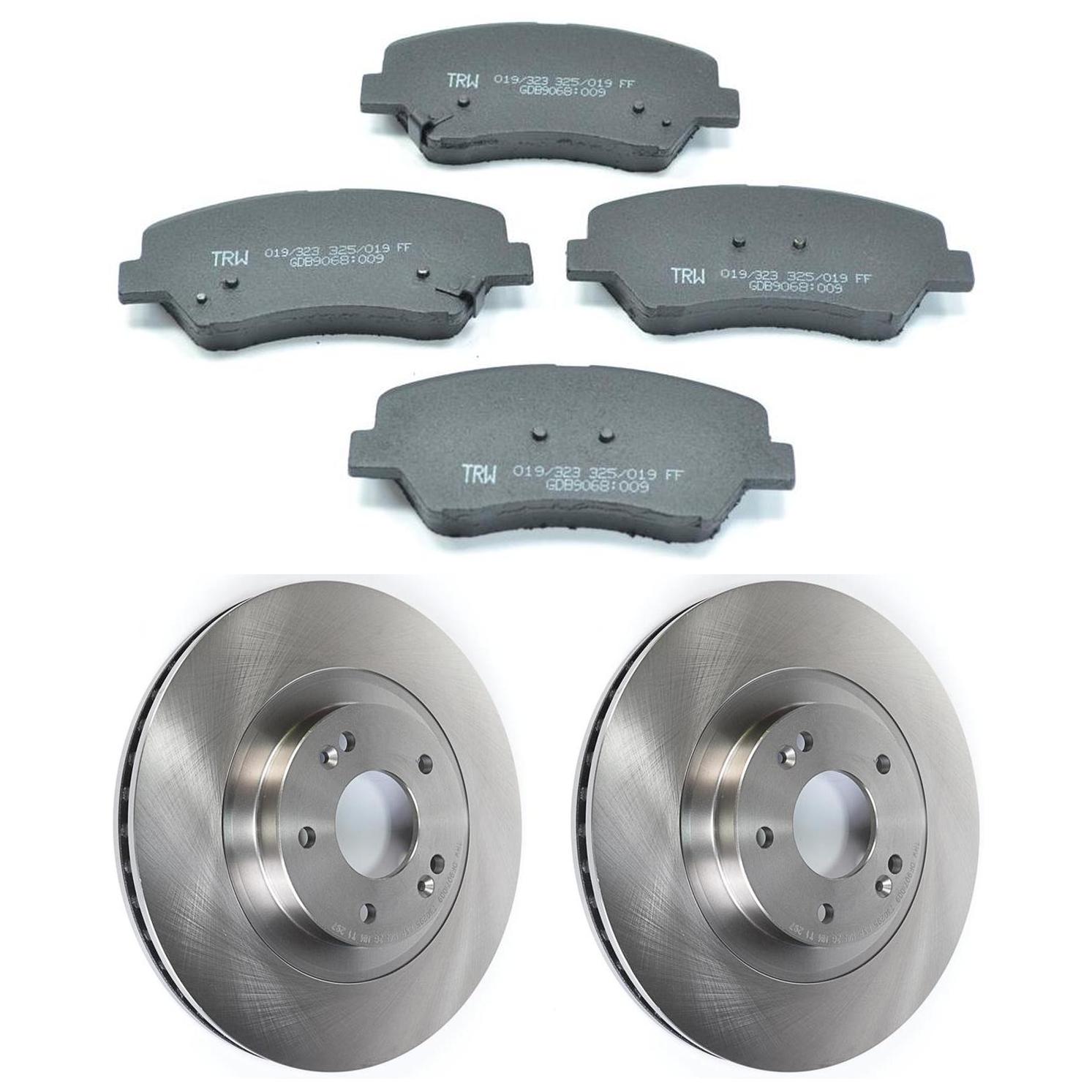 Kit Disco e Pastilha Dianteira - TRW - GDB9068 - DF907