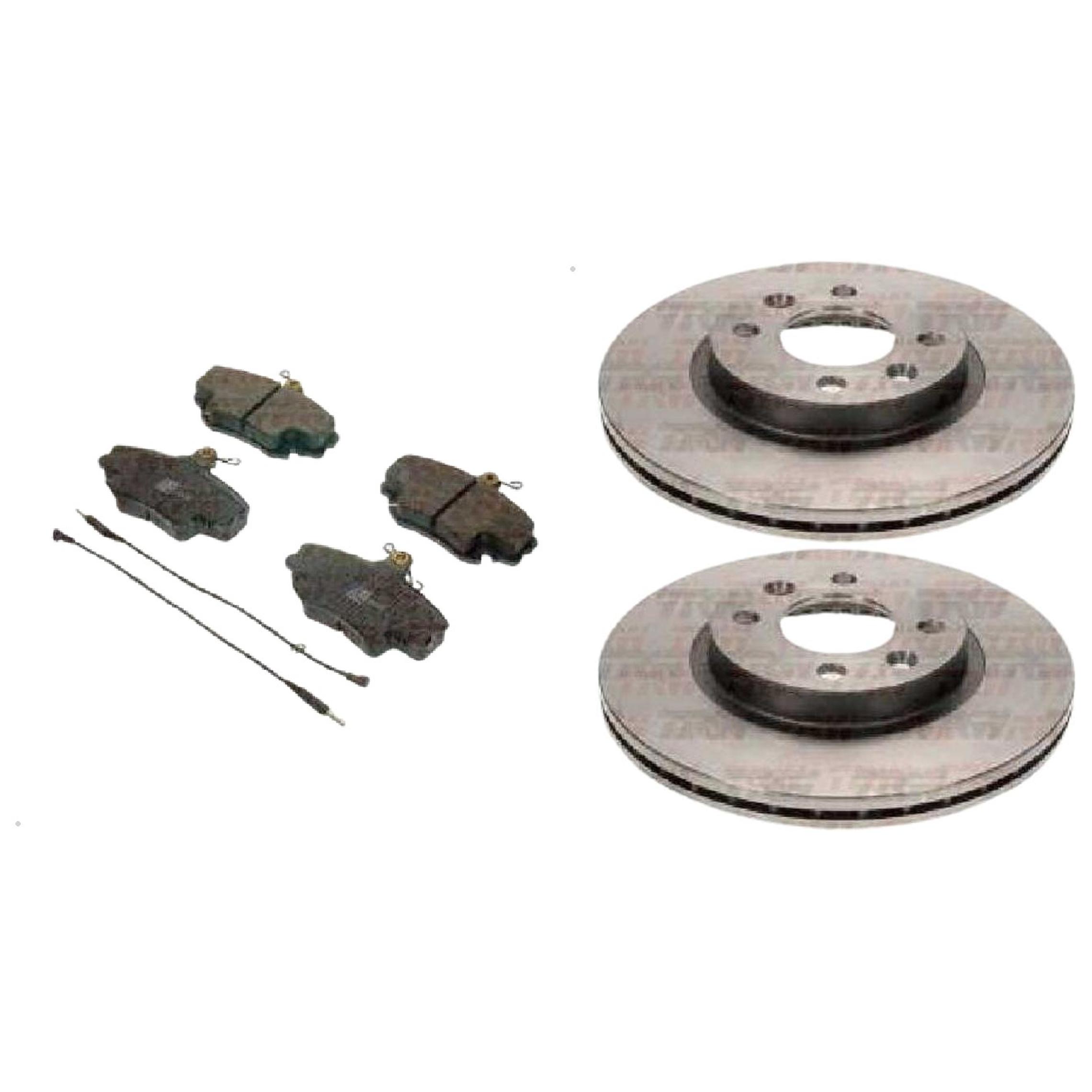 Kit Disco e Pastilha Dianteira - TRW - RCPT01470 - RCDI02760