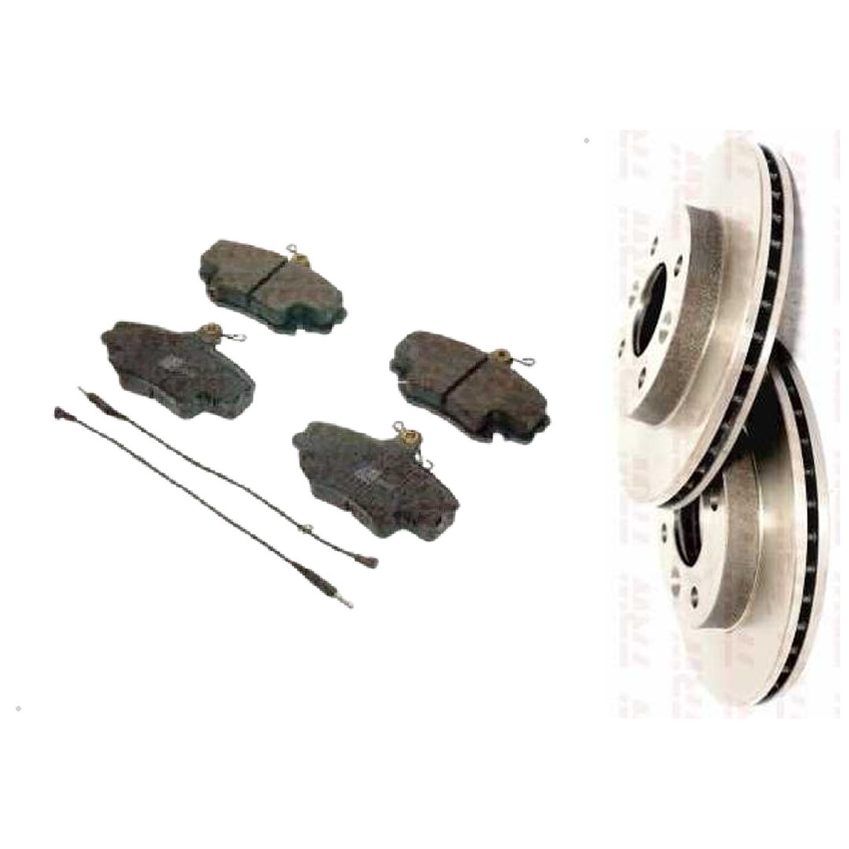 Kit Disco e Pastilha Dianteira - TRW - RCPT01470 - RCDI02340
