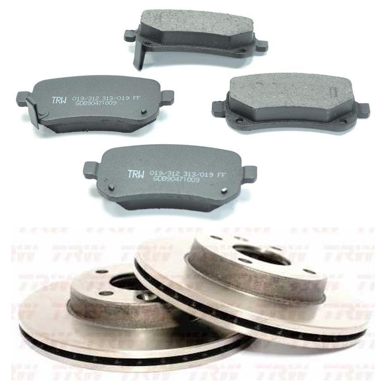 Kit Disco e Pastilha Traseira - TRW - GDB9047 - RPDI04850