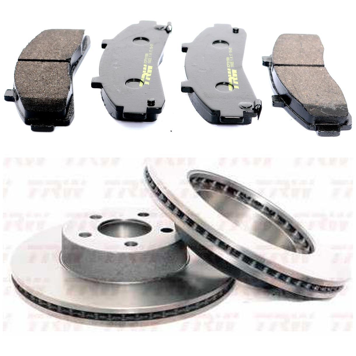 Kit Disco e Pastilha Dianteira - TRW - RCPT01930 - RCDI07860