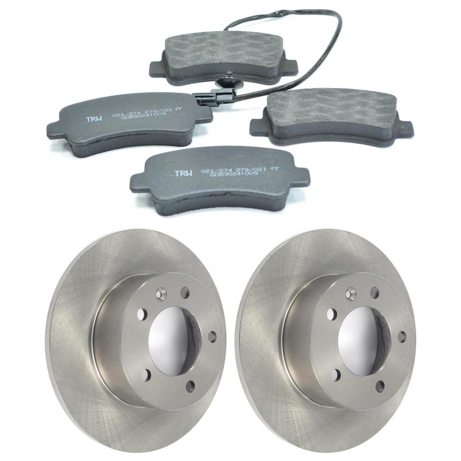 Kit Disco e Pastilha Traseira - TRW - GDB9024 - DF6120