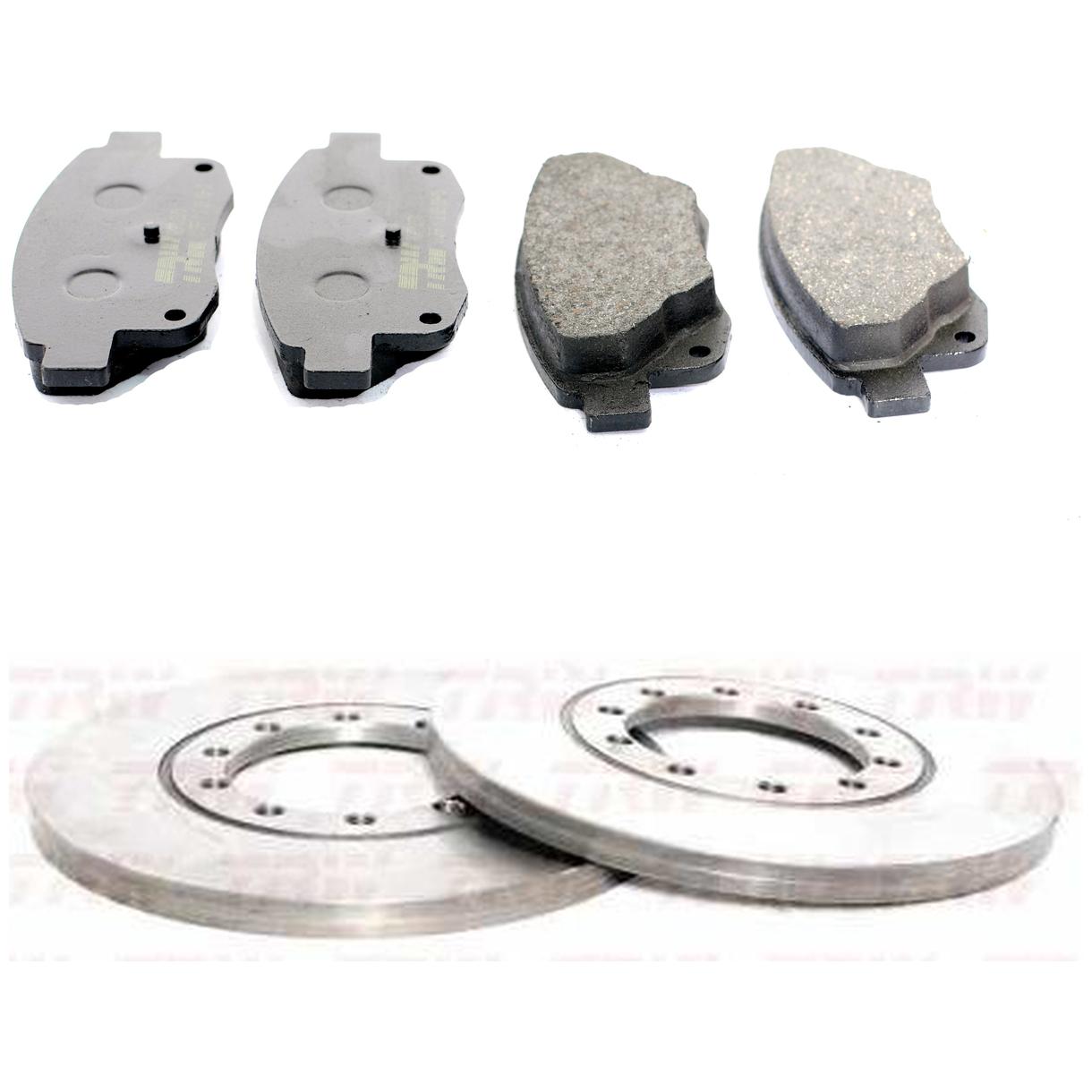 Kit Disco e Pastilha Traseira - TRW - RCPT13370 - RPDI04830