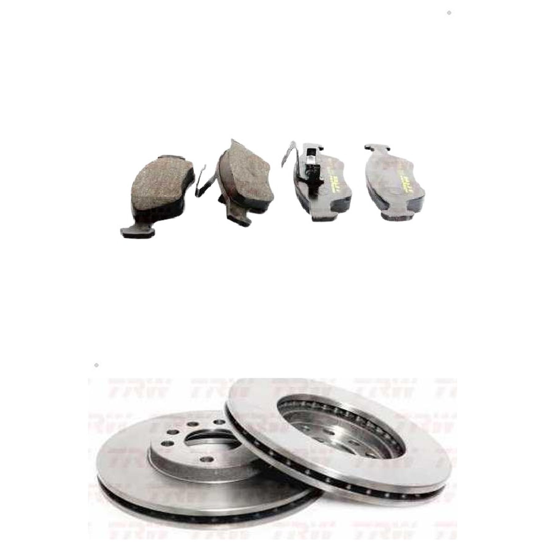 Kit Disco e Pastilha Dianteira - TRW - RCPT07550 - RCDI03630