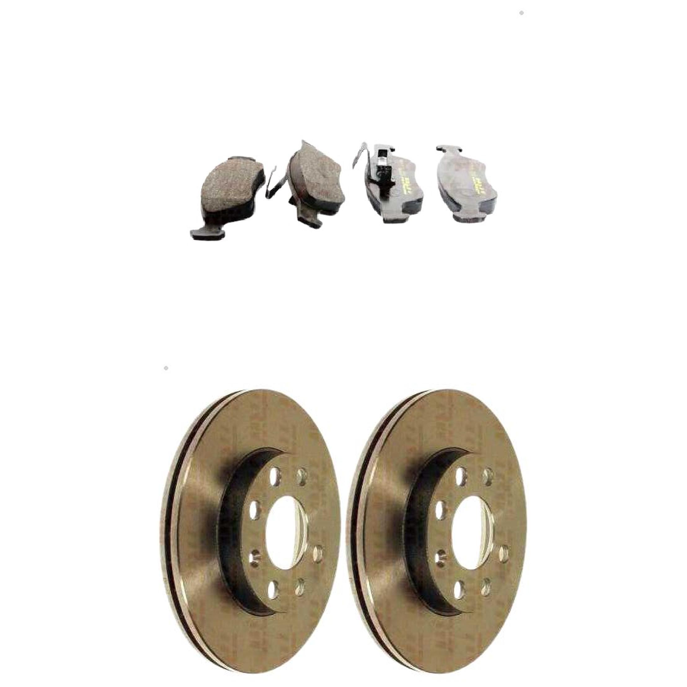 Kit Disco e Pastilha Dianteira - TRW - RCPT07550 - RCDI00880