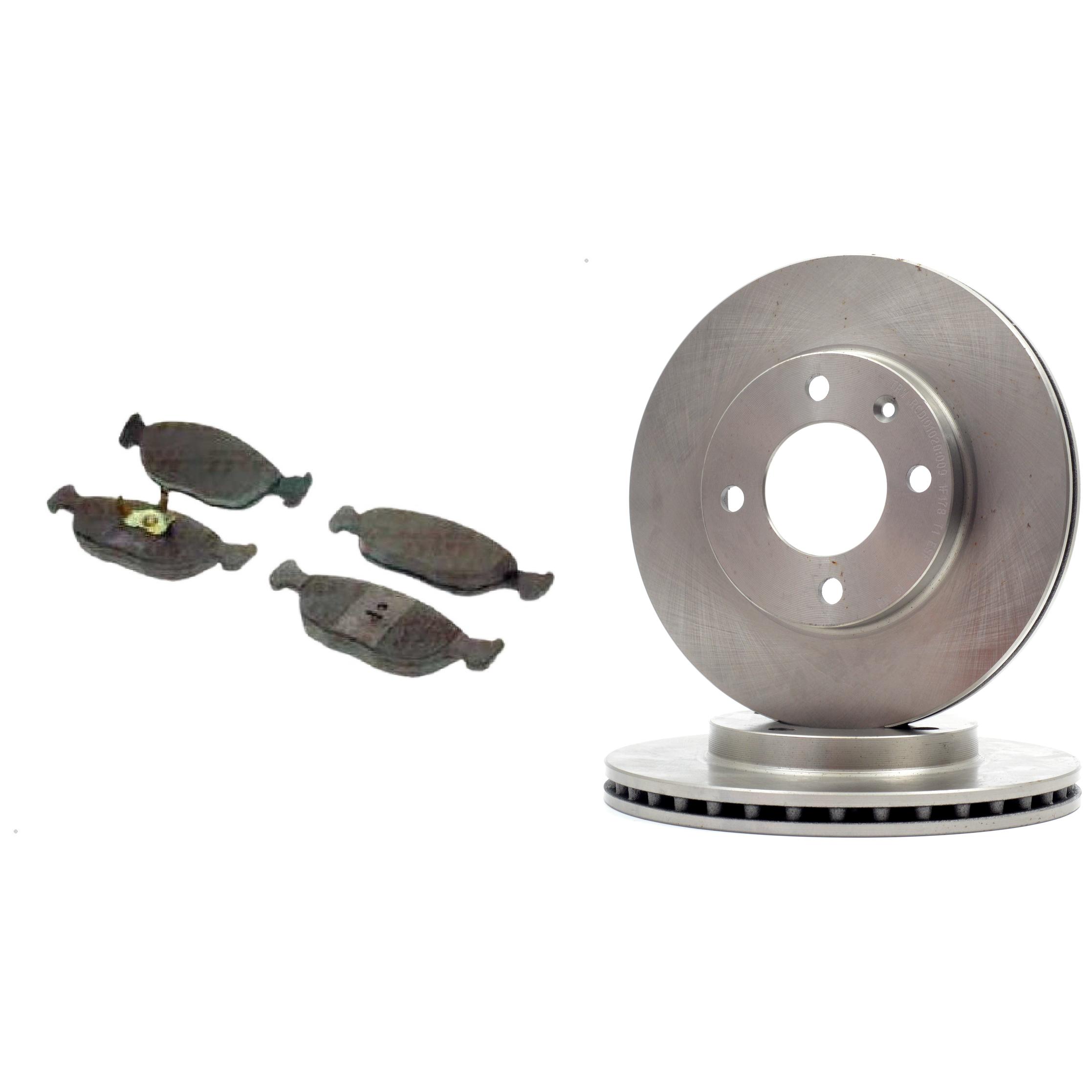 Kit Disco e Pastilha Dianteira - TRW - RCPT02180 - RCDI01020