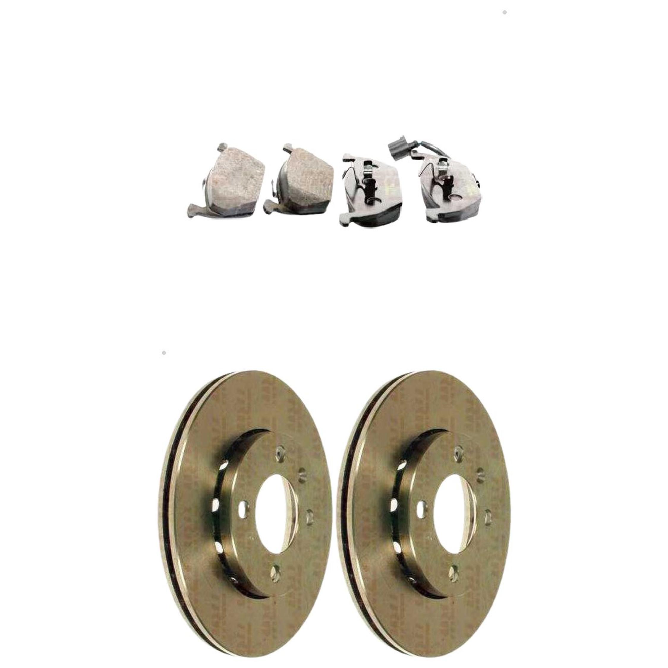 Kit Disco e Pastilha Dianteira - TRW - RCPT04380 - RCDI02370