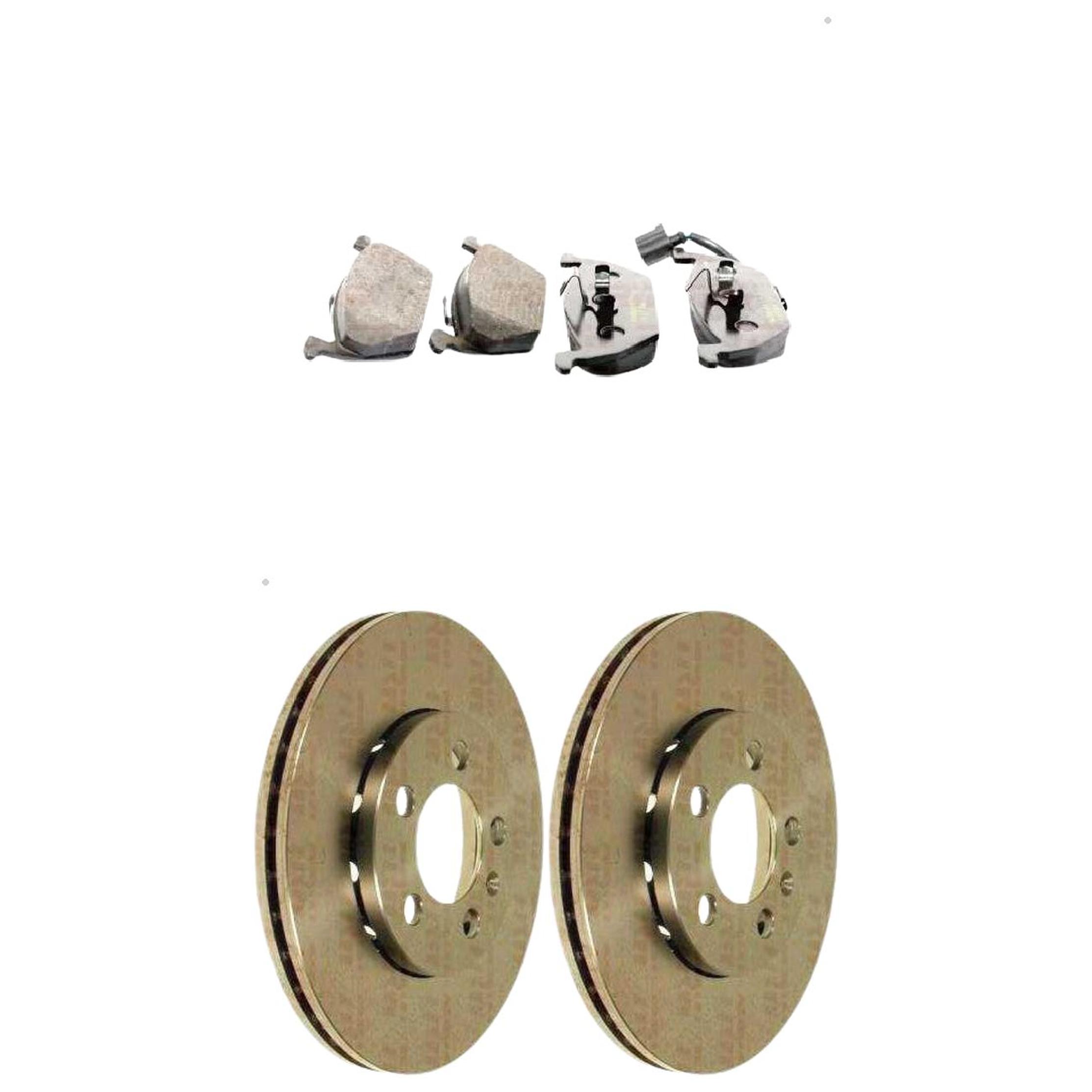 Kit Disco e Pastilha Dianteira - TRW - RCPT04380 - RCDI01740