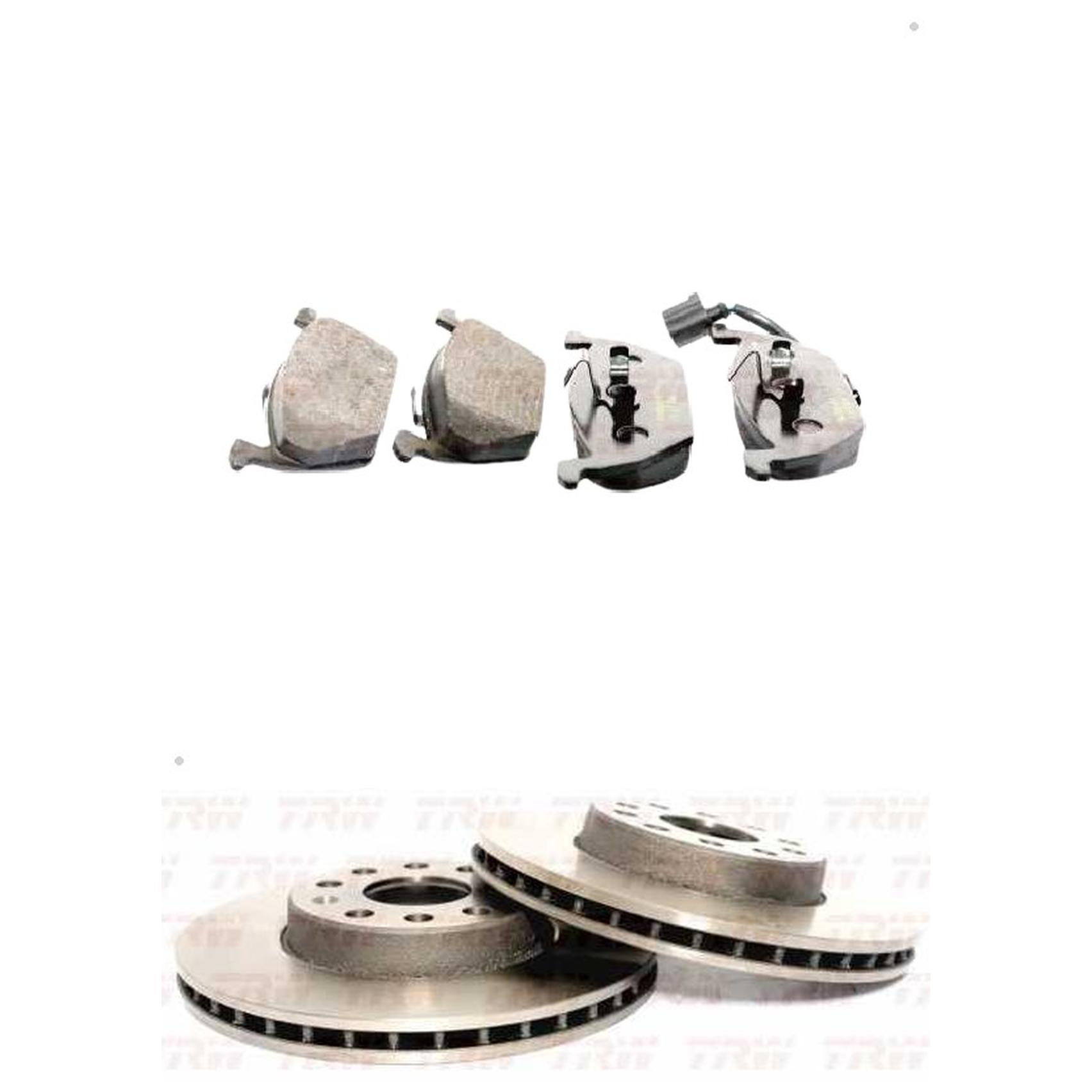Kit Disco e Pastilha Dianteira - TRW - RCPT04380 - RCDI07800