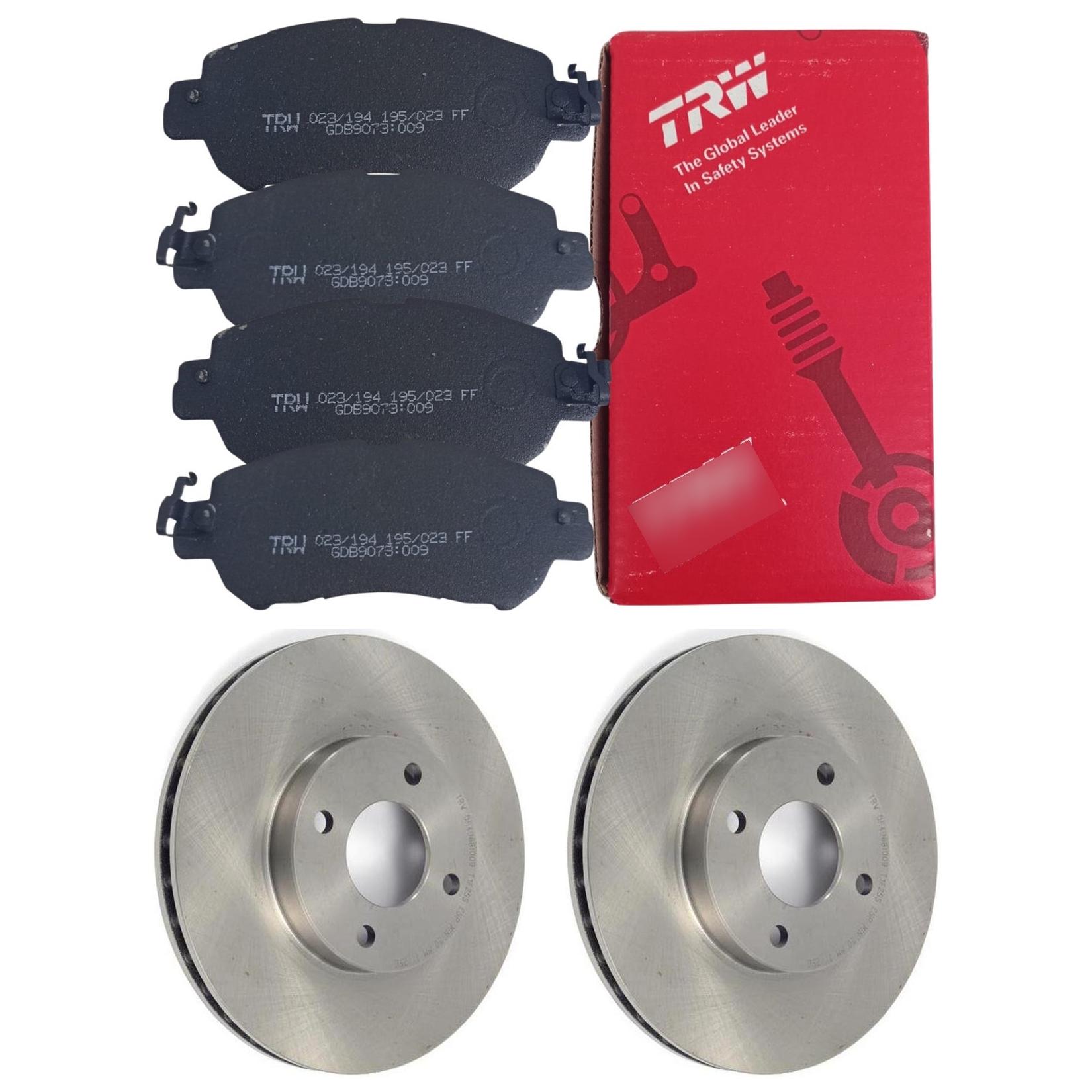 Kit Disco e Pastilha Dianteira - TRW - GDB9073 - DF4968