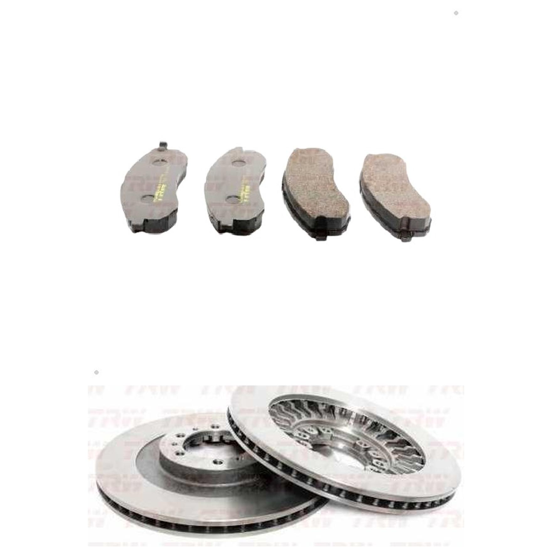 Kit Disco e Pastilha Dianteira - TRW - RCPT08860 - RCDI06260