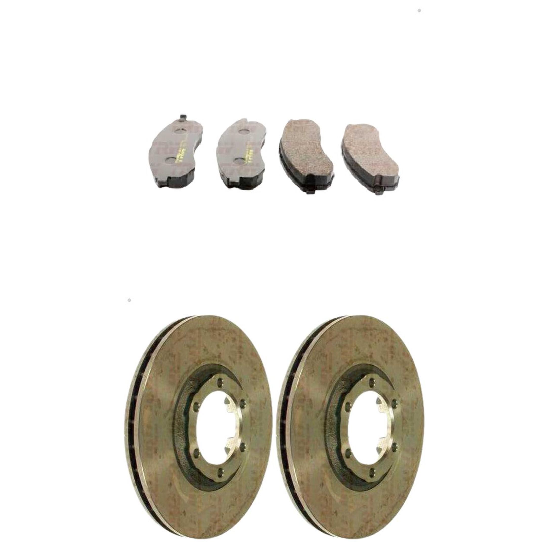 Kit Disco e Pastilha Dianteira - TRW - RCPT08860 - RCDI01290