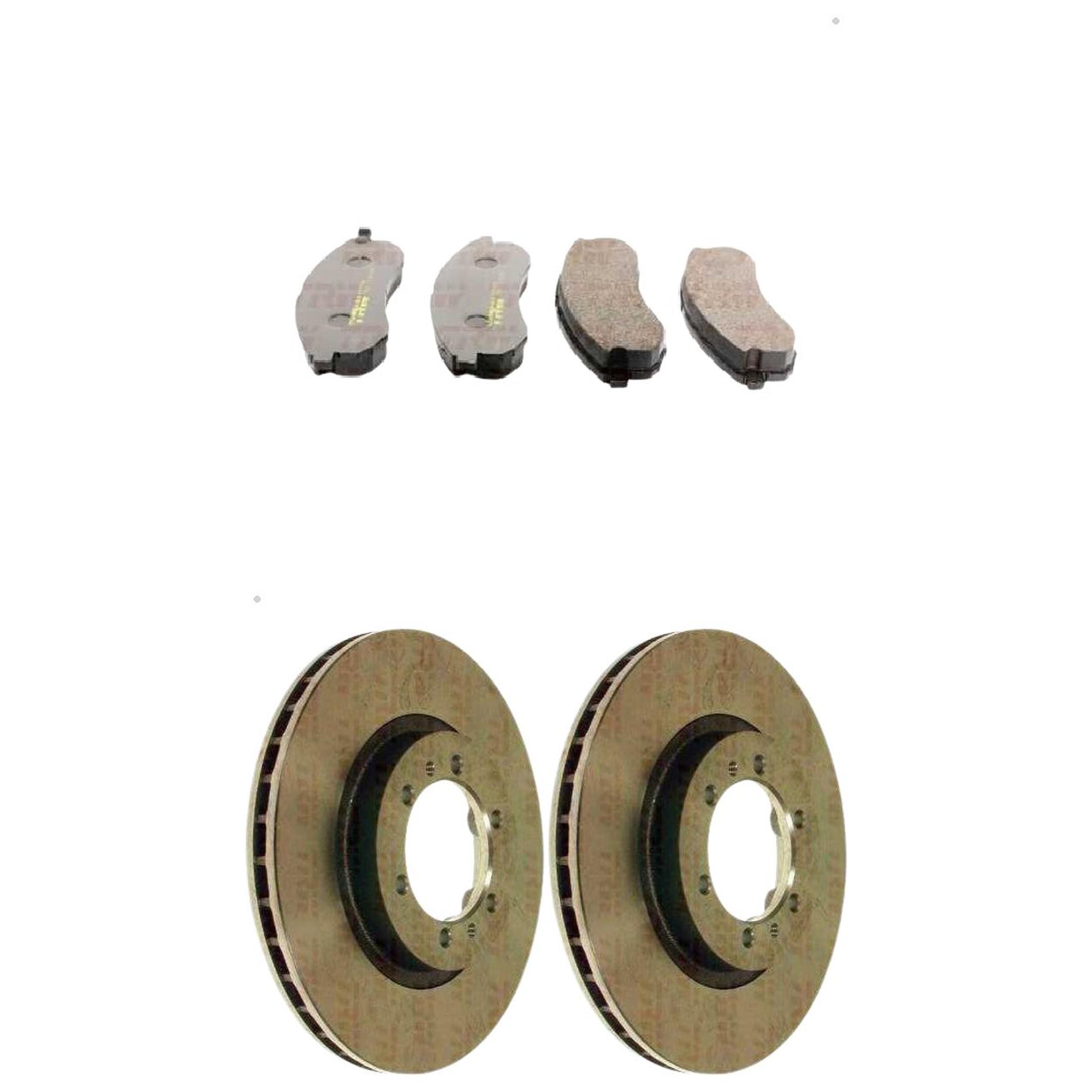Kit Disco e Pastilha Dianteira - TRW - RCPT08860 - RCDI02290