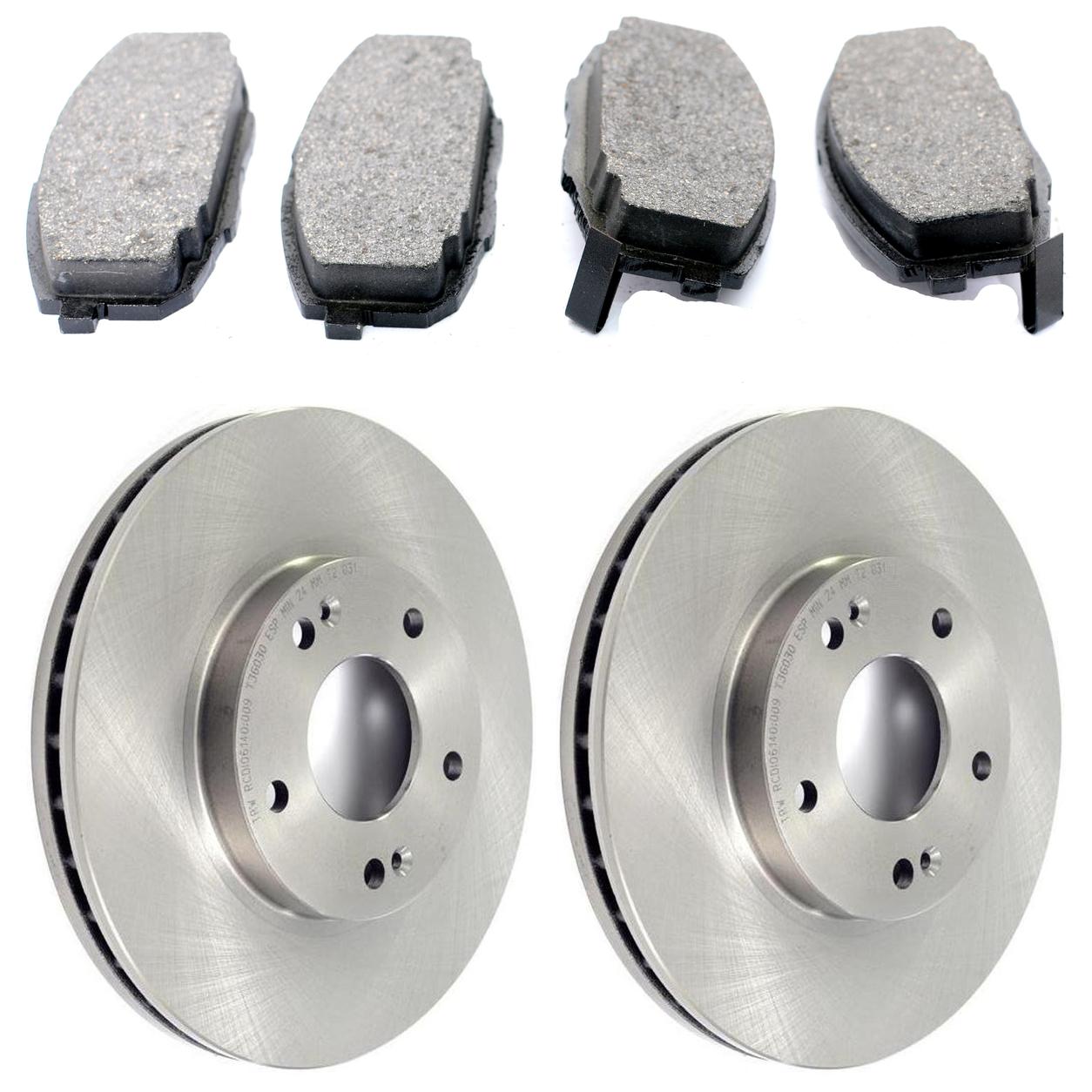 Kit Disco e Pastilha Dianteira - TRW - RCPT12170 - RCDI06140