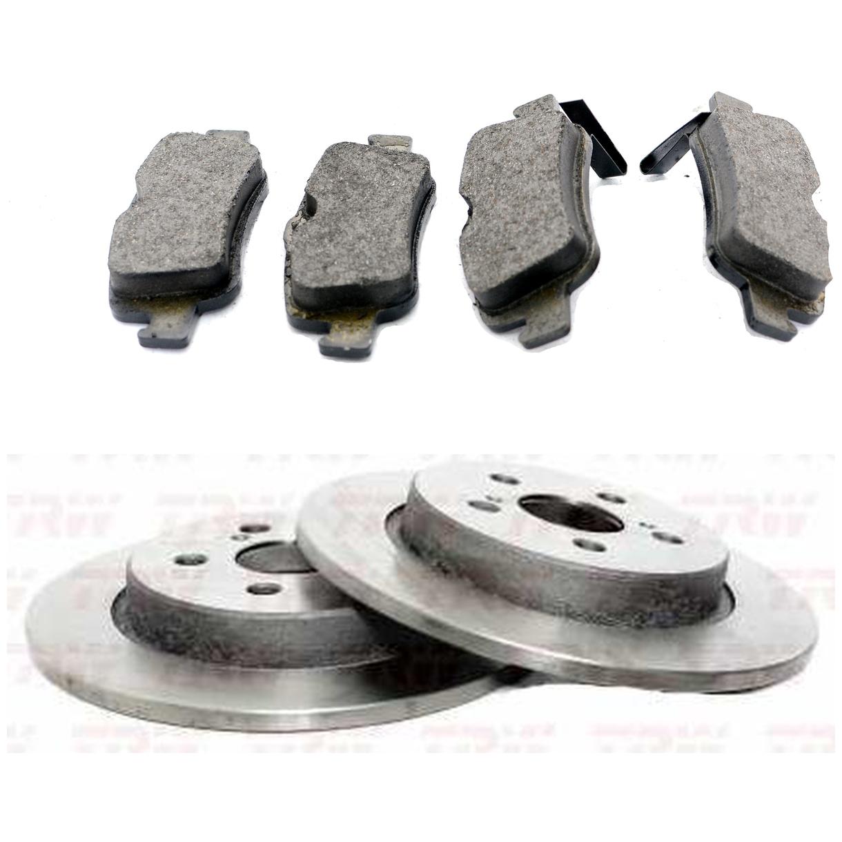 Kit Disco e Pastilha Traseira - TRW - RCPT12280 - RPDI04220