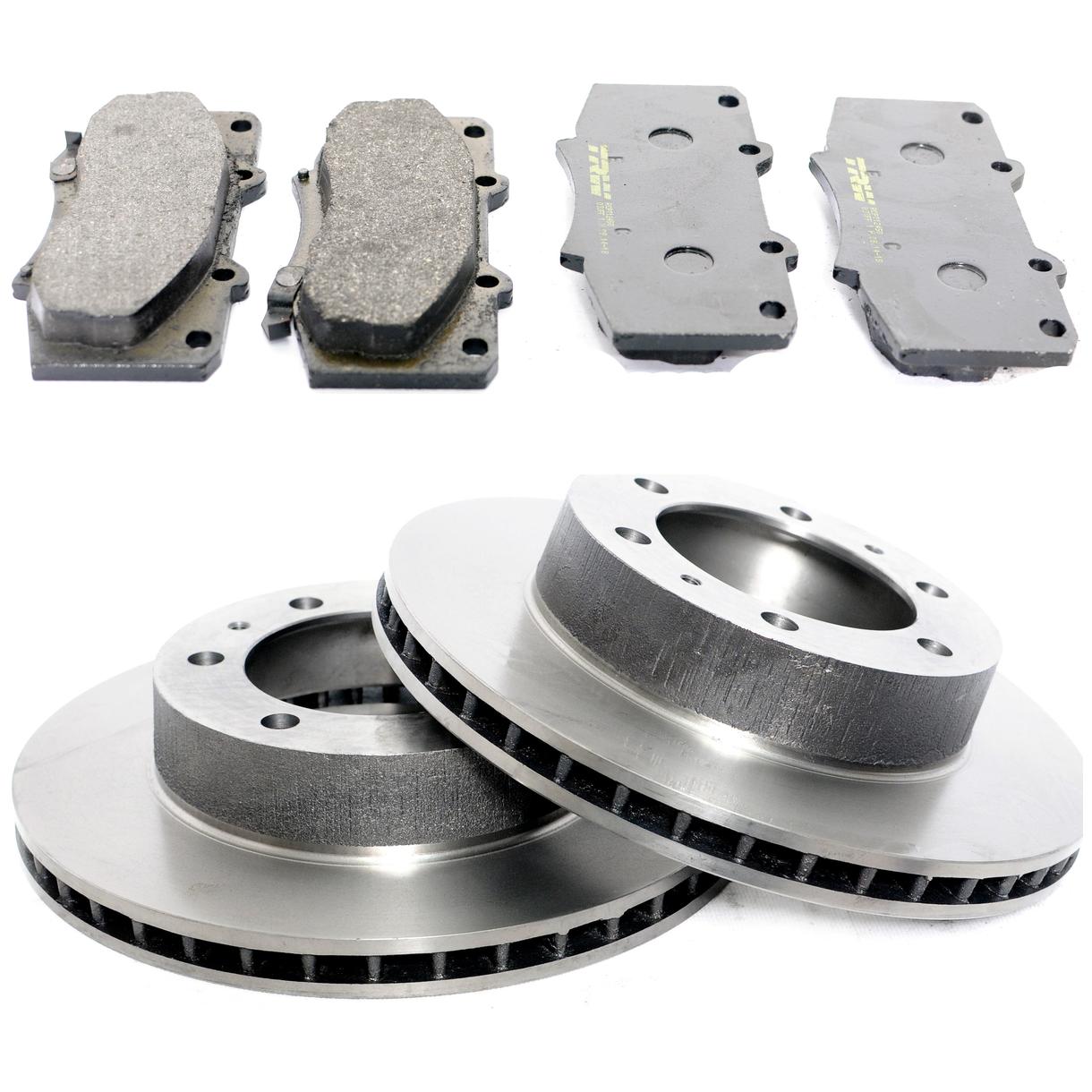 Kit Disco e Pastilha Dianteira - TRW - RCPT12450 - RCDI06230