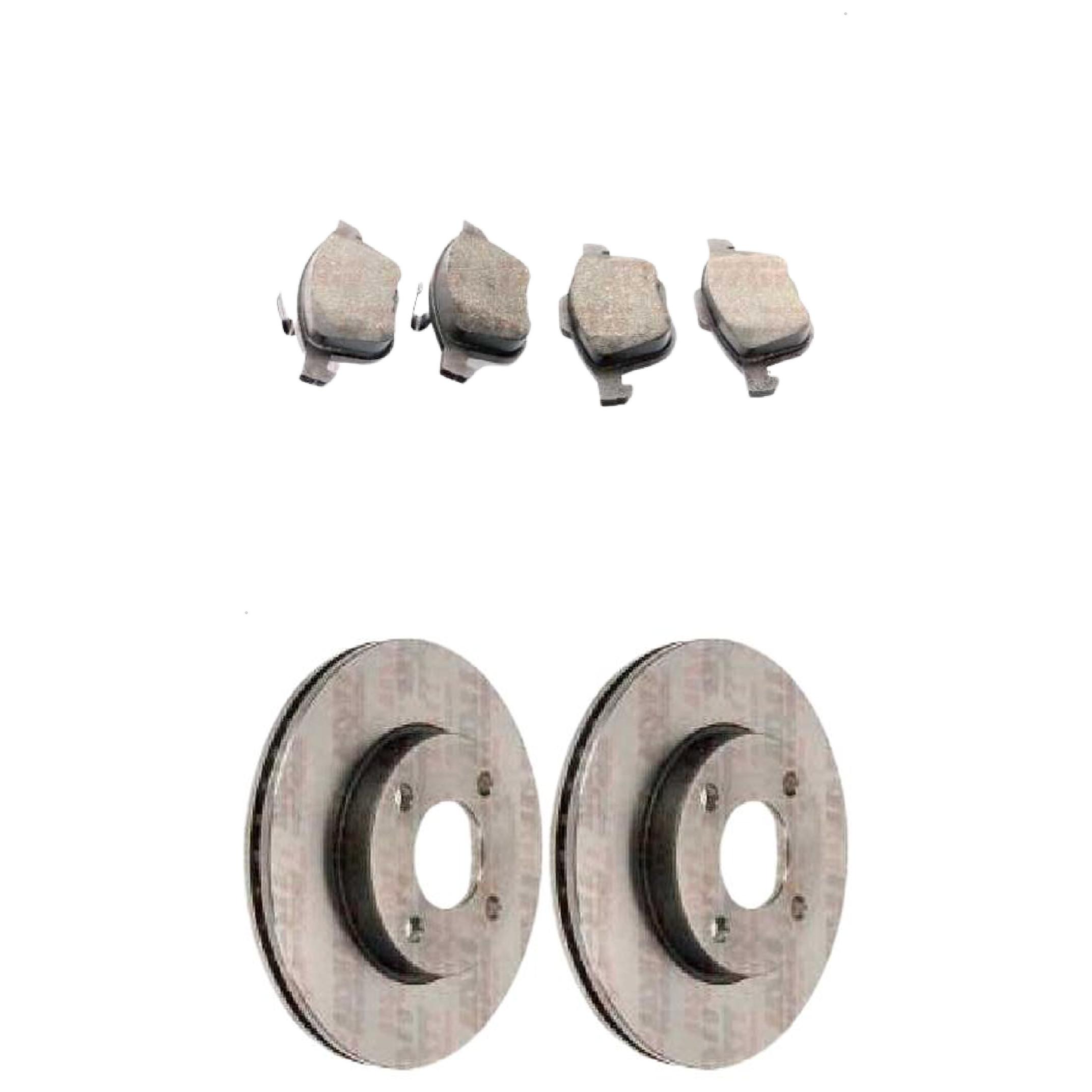 Kit Disco e Pastilha Dianteira - TRW - RCPT12240 - RCDI02850