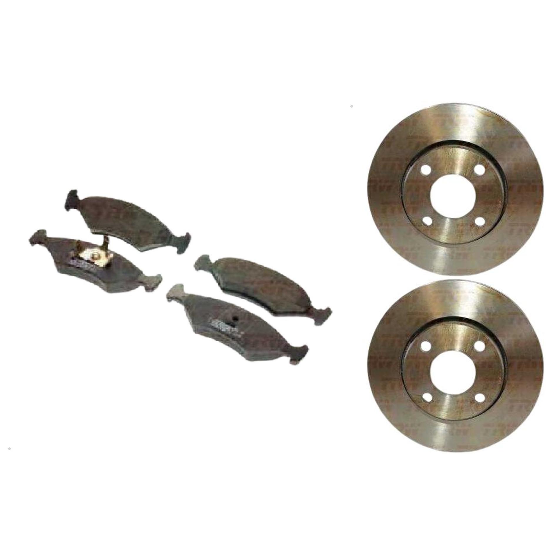 Kit Disco e Pastilha Dianteira - TRW - RCPT00101 - RCDI00728