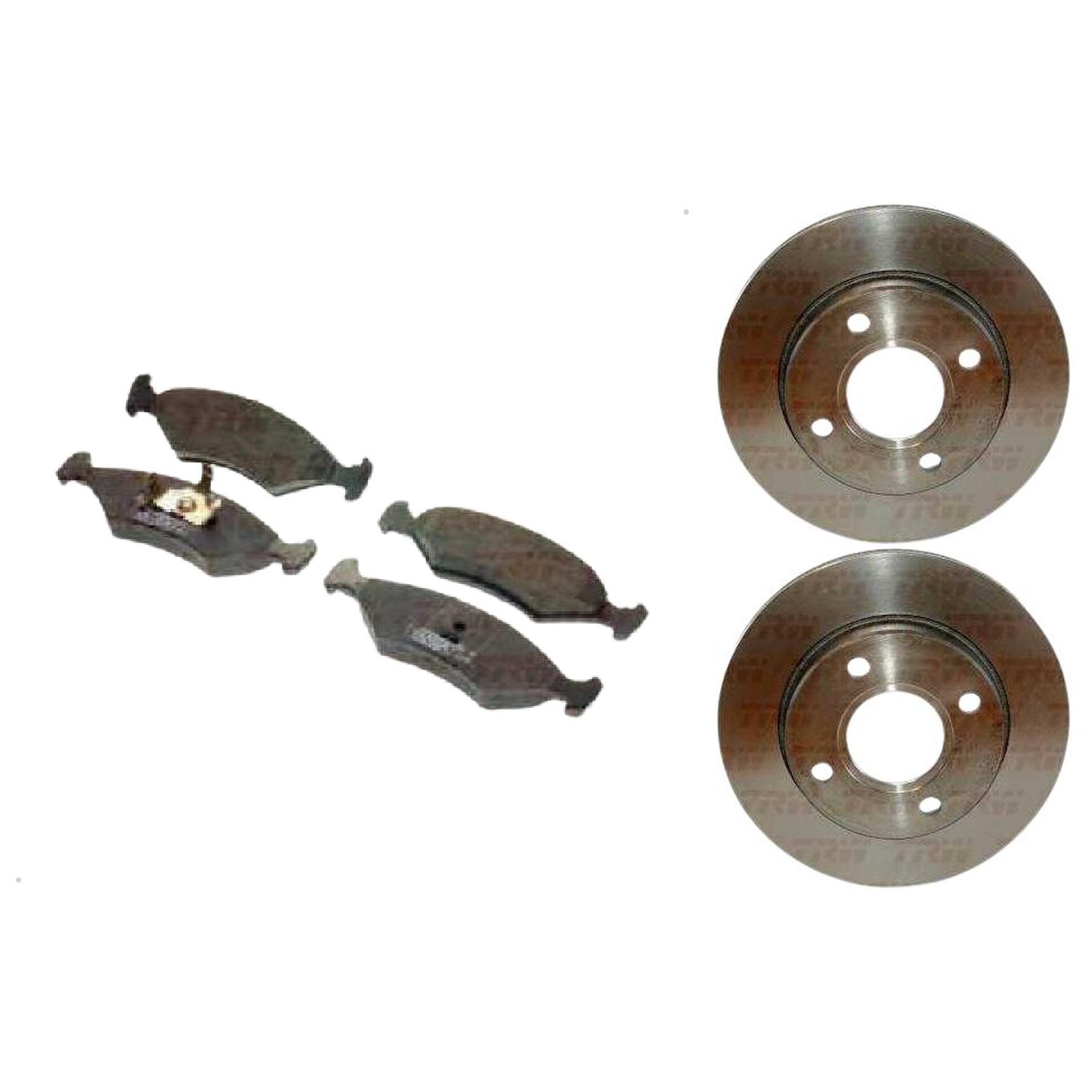 Kit Disco e Pastilha Dianteira - TRW - RCPT00101 - RCDI06290