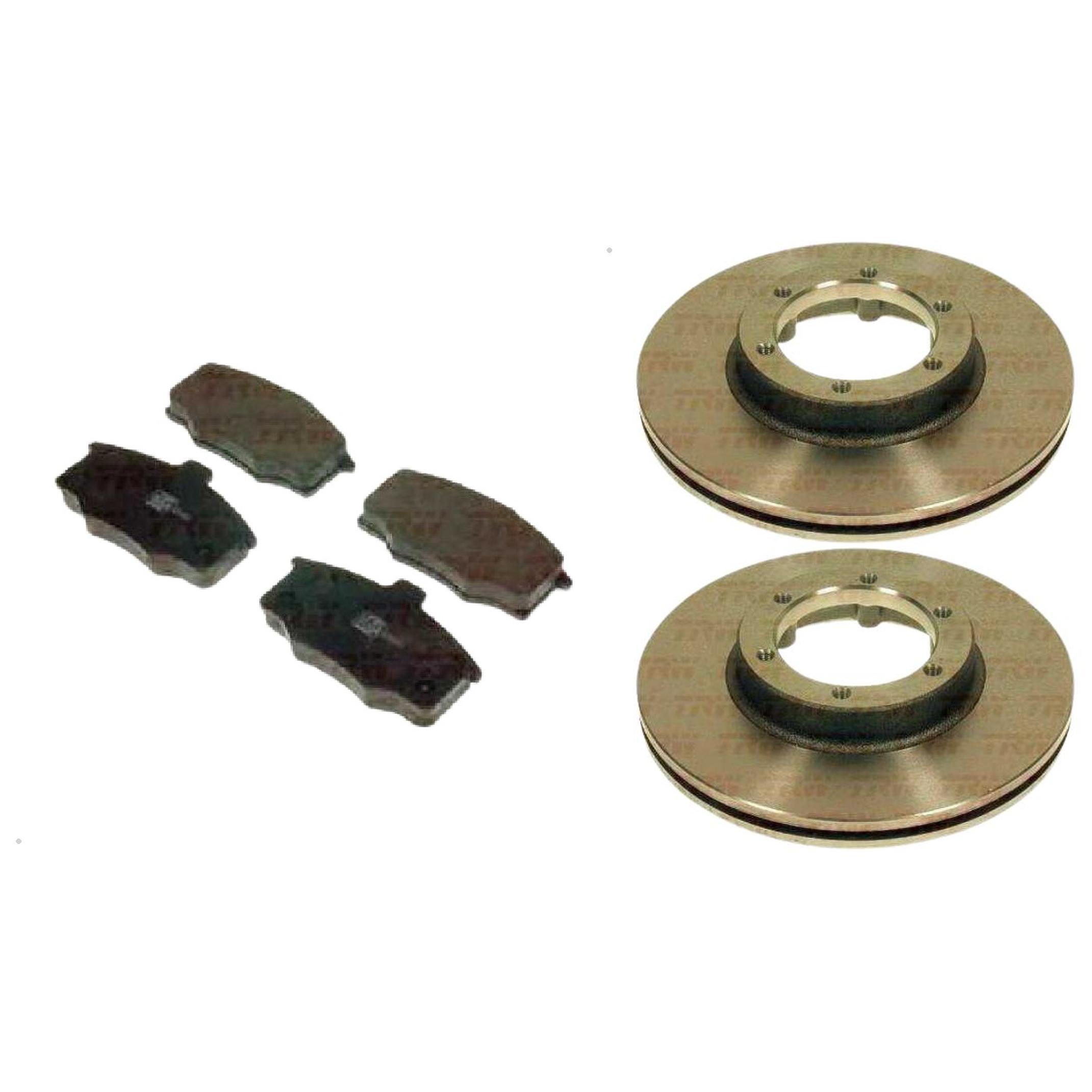 Kit Disco e Pastilha Dianteira - TRW - RCPT00152 - RCDI00870
