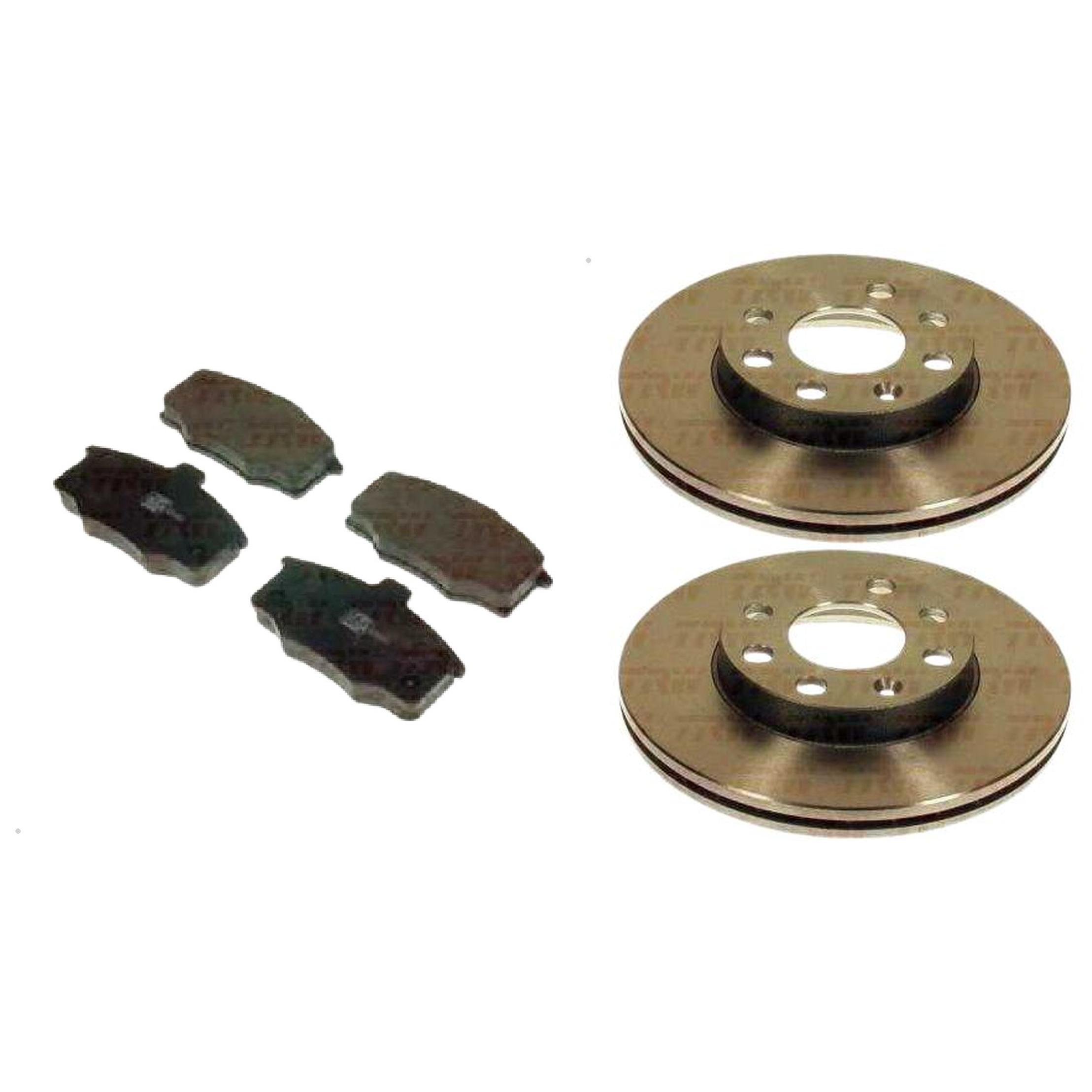 Kit Disco e Pastilha Dianteira - TRW - RCPT00152 - RCDI00880