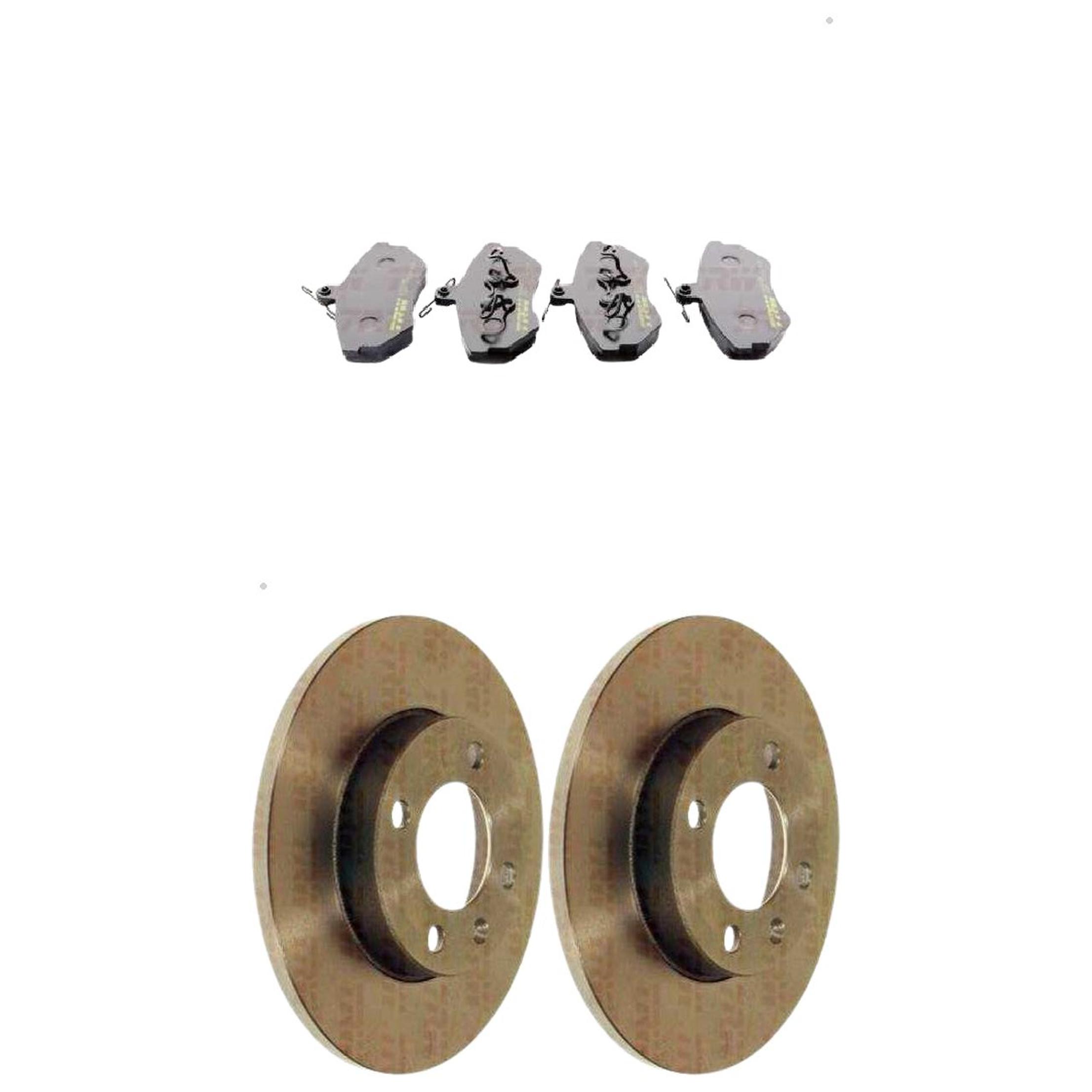 Kit Disco e Pastilha Dianteira - TRW - RCPT01390 - RPDI00480