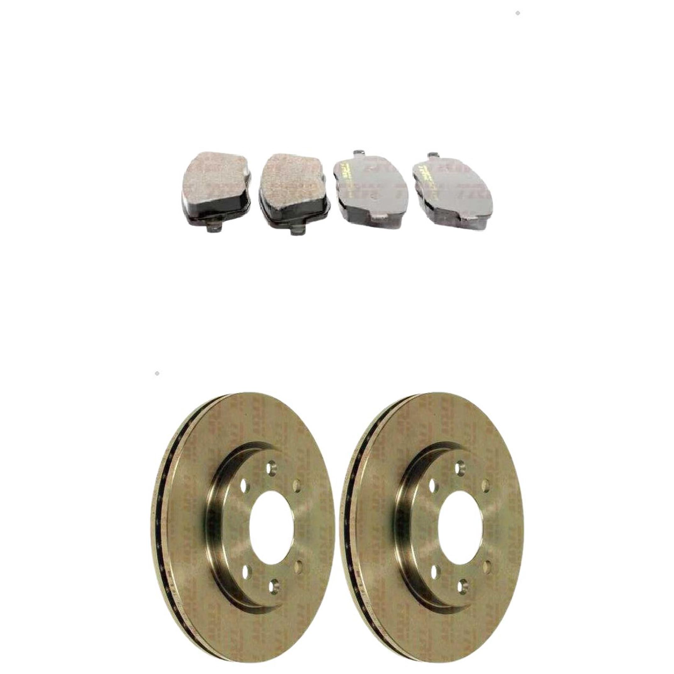 Kit Disco e Pastilha Dianteira - TRW - RCPT08280 - RCDI01480