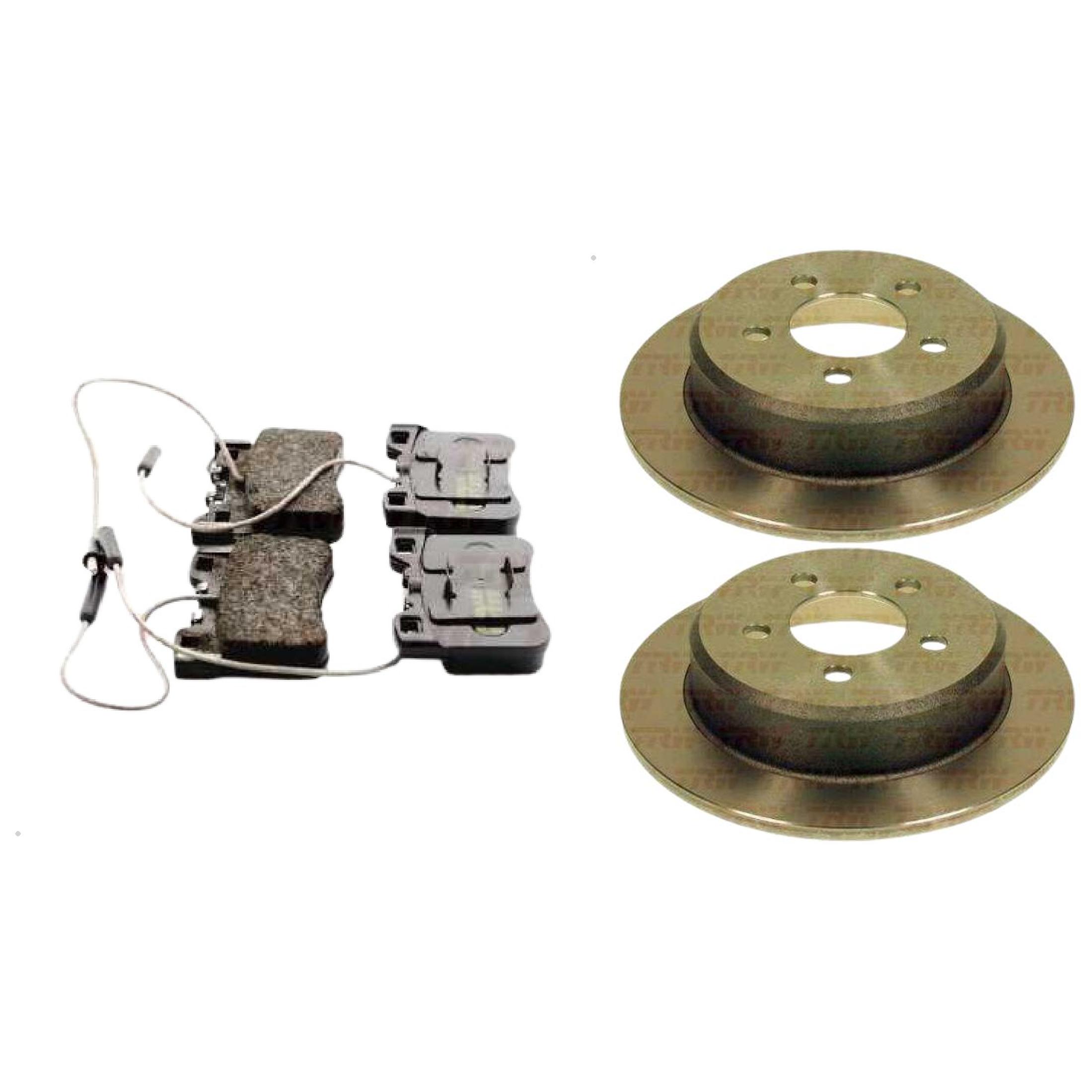 Kit Disco e Pastilha Traseira - TRW - RCPT08300 - RPDI01660