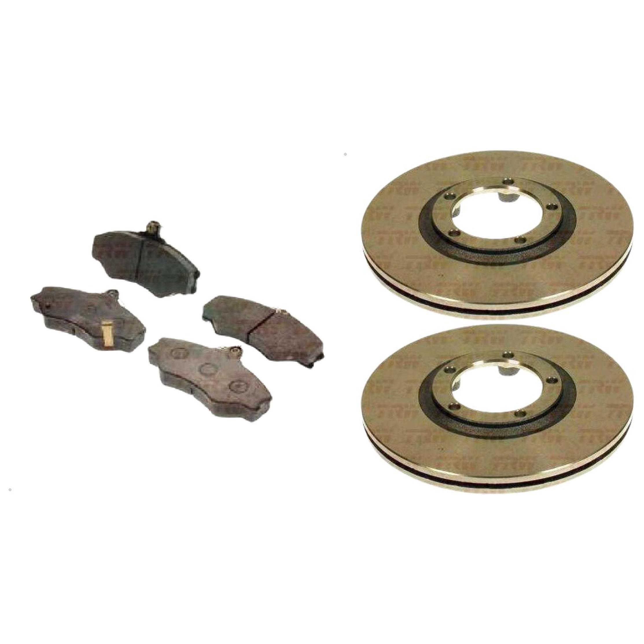 Kit Disco e Pastilha Dianteira - TRW - RCPT01720 - RCDI01570