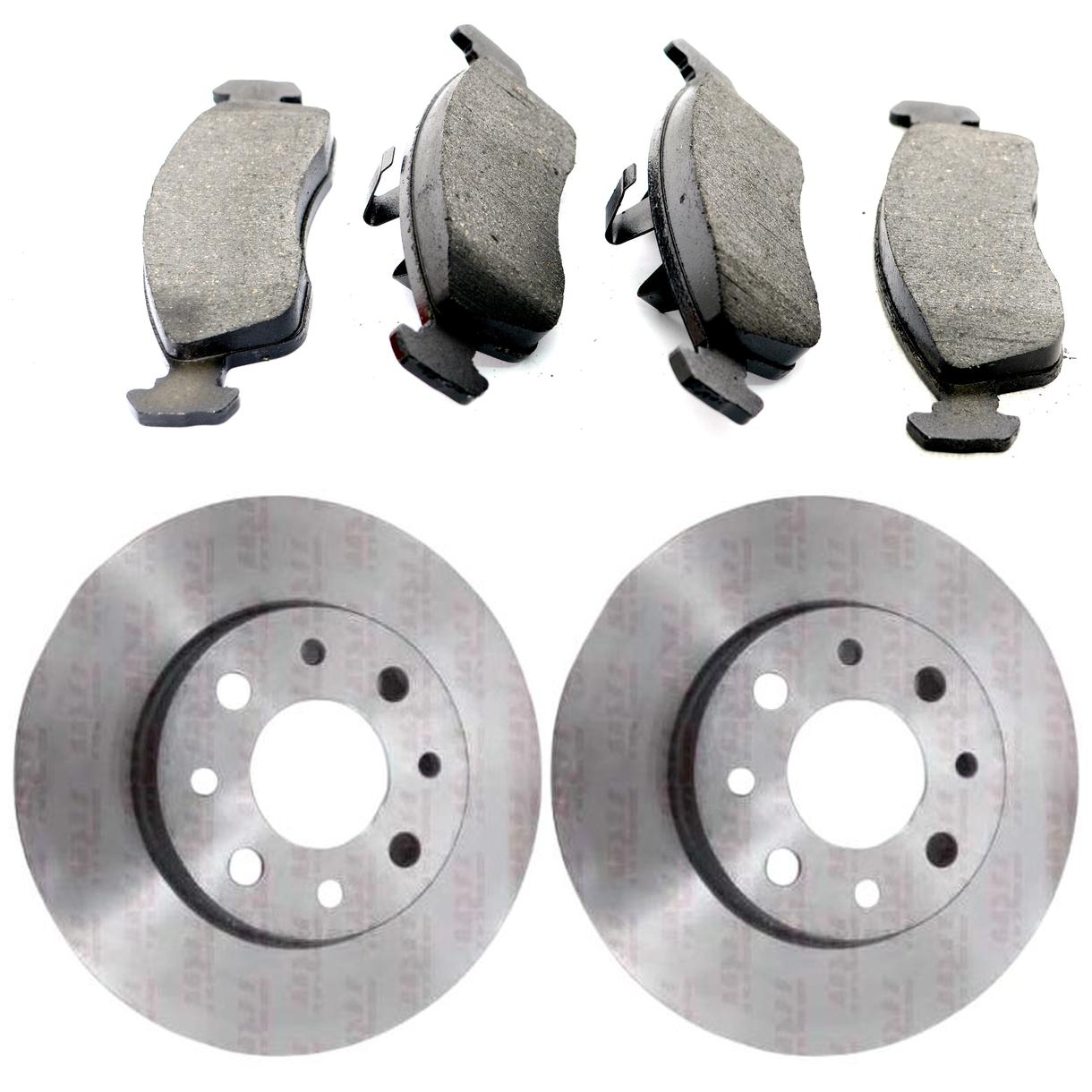 Kit Disco e Pastilha Dianteira - TRW - RCPT12550 - RCDI08340