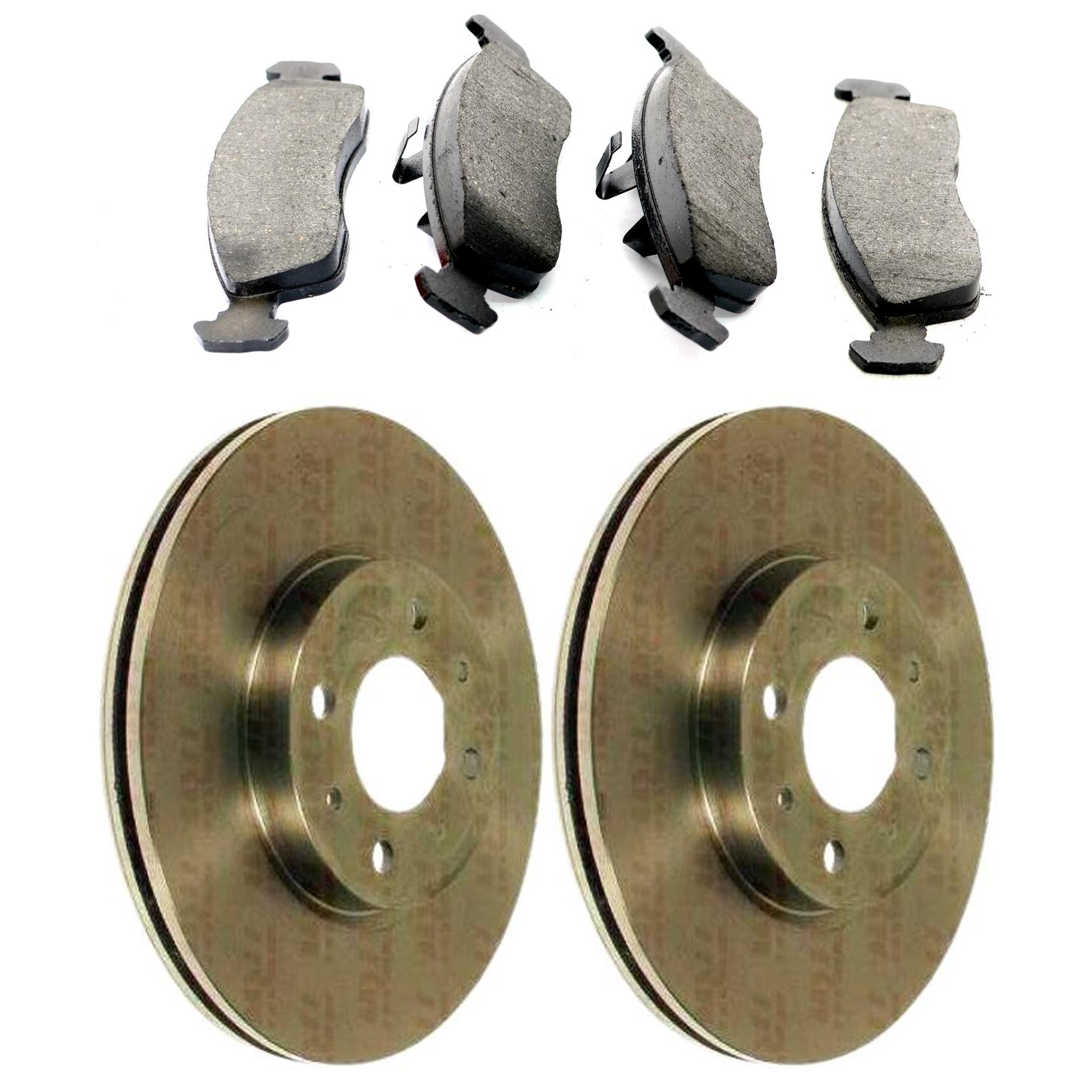 Kit Disco e Pastilha Dianteira - TRW - RCPT12550 - RCDI00800