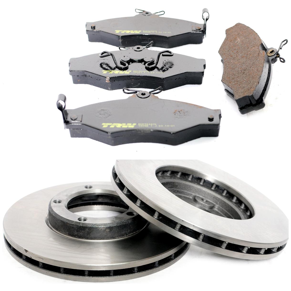 Kit Disco e Pastilha Dianteira - TRW - RCPT04470 - RCDI00920