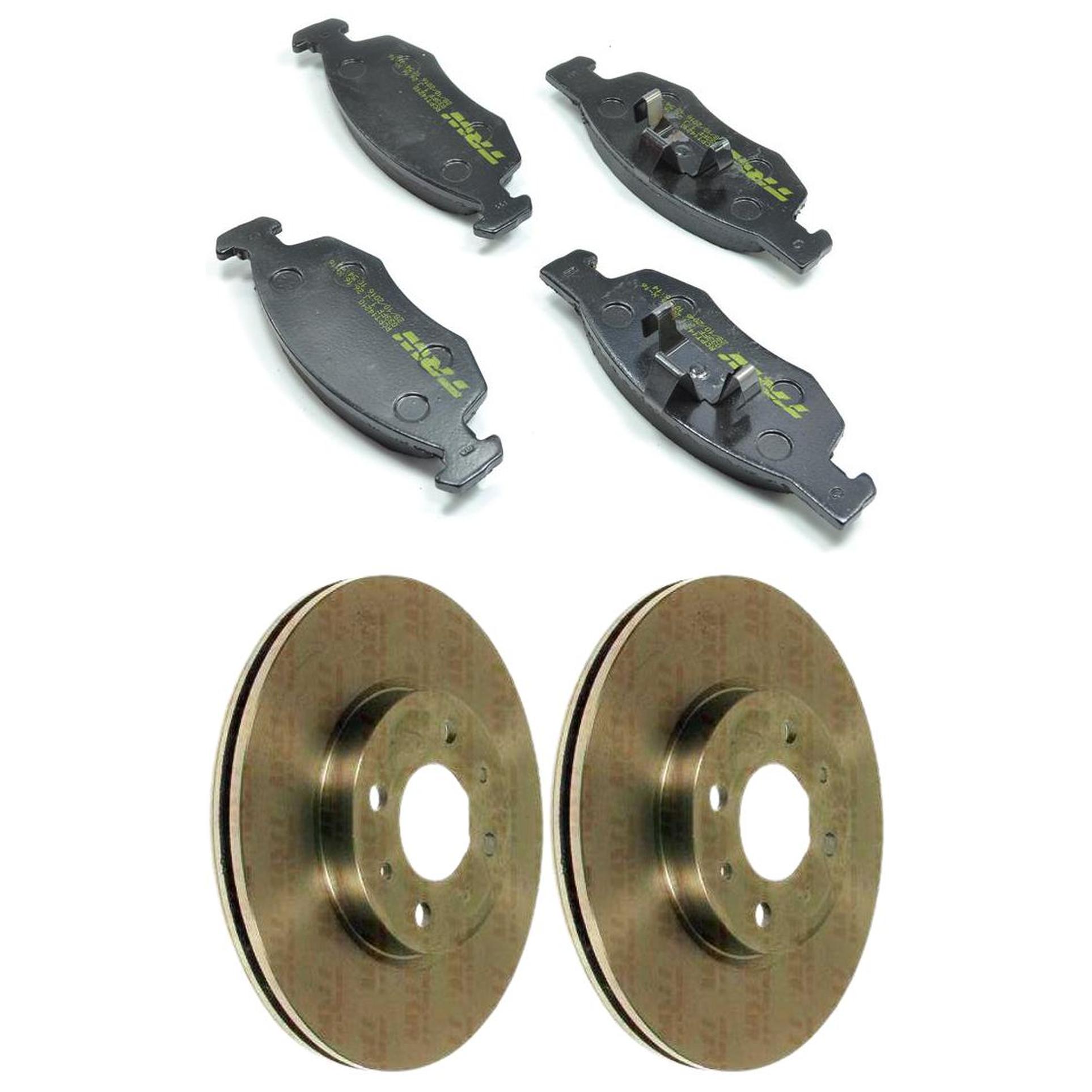 Kit Disco e Pastilha Dianteira - TRW - RCPT14210 - RCDI00800